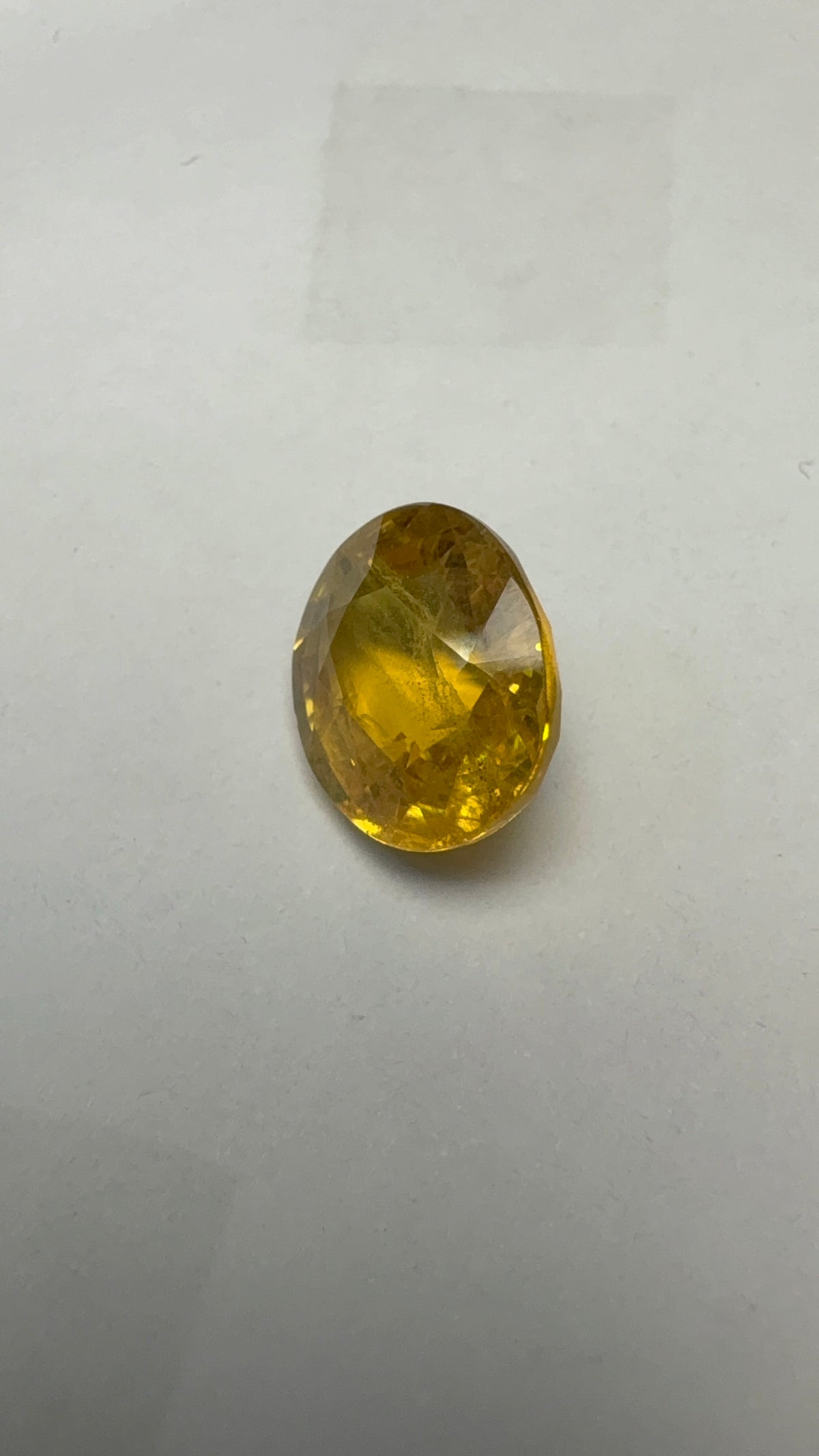 Yellow Sapphire – 6.05 Carat – Thailand — exact stone view 2