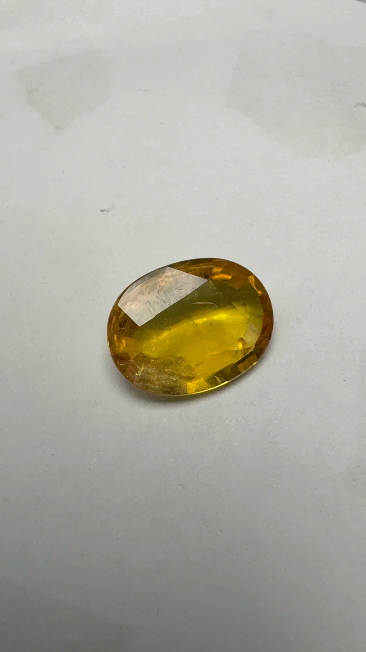 Yellow Sapphire – 6.13 Carat – Thailand — exact stone view 2