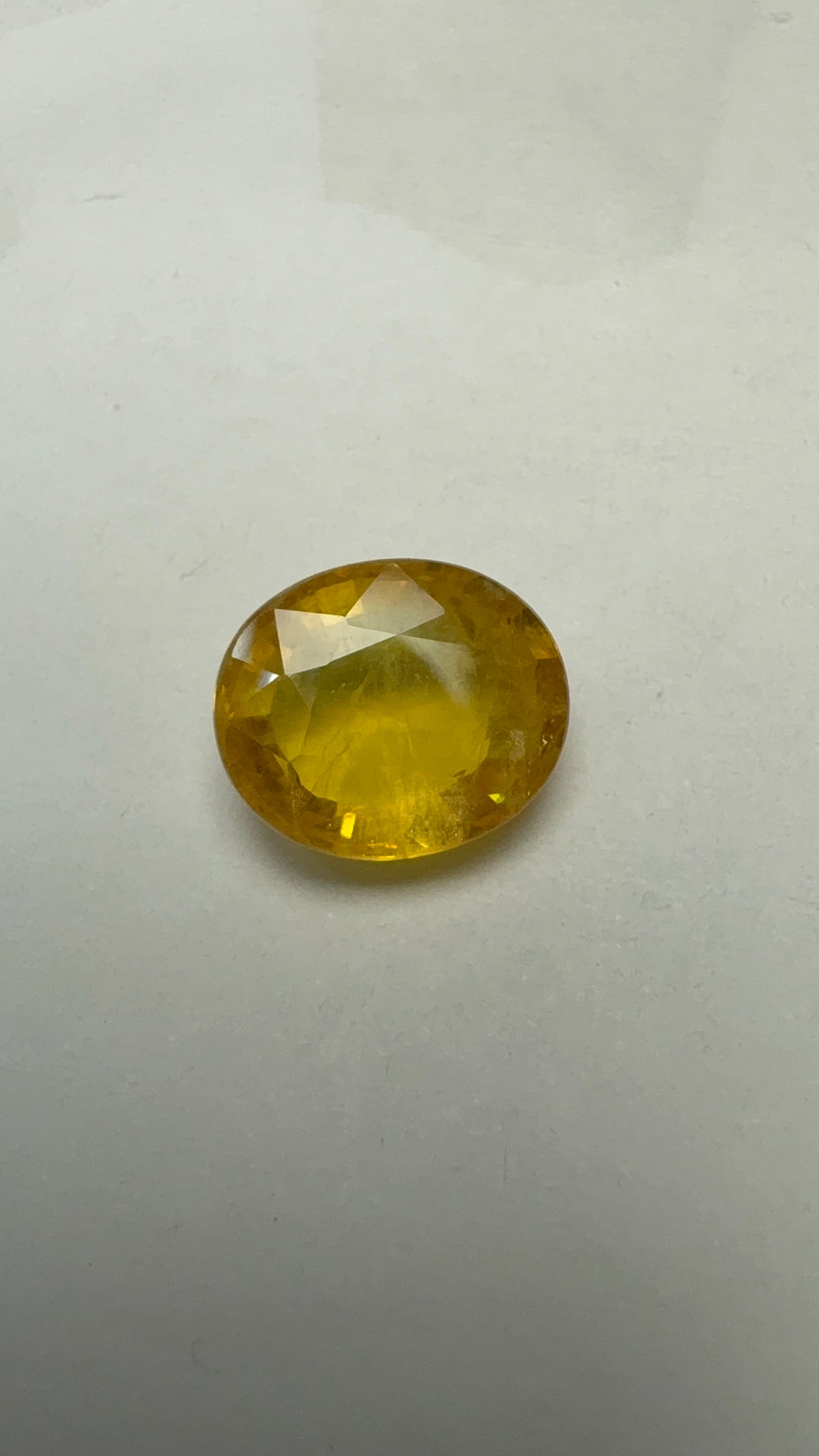 Yellow Sapphire – 5.25 Carat – Thailand — exact stone view 2