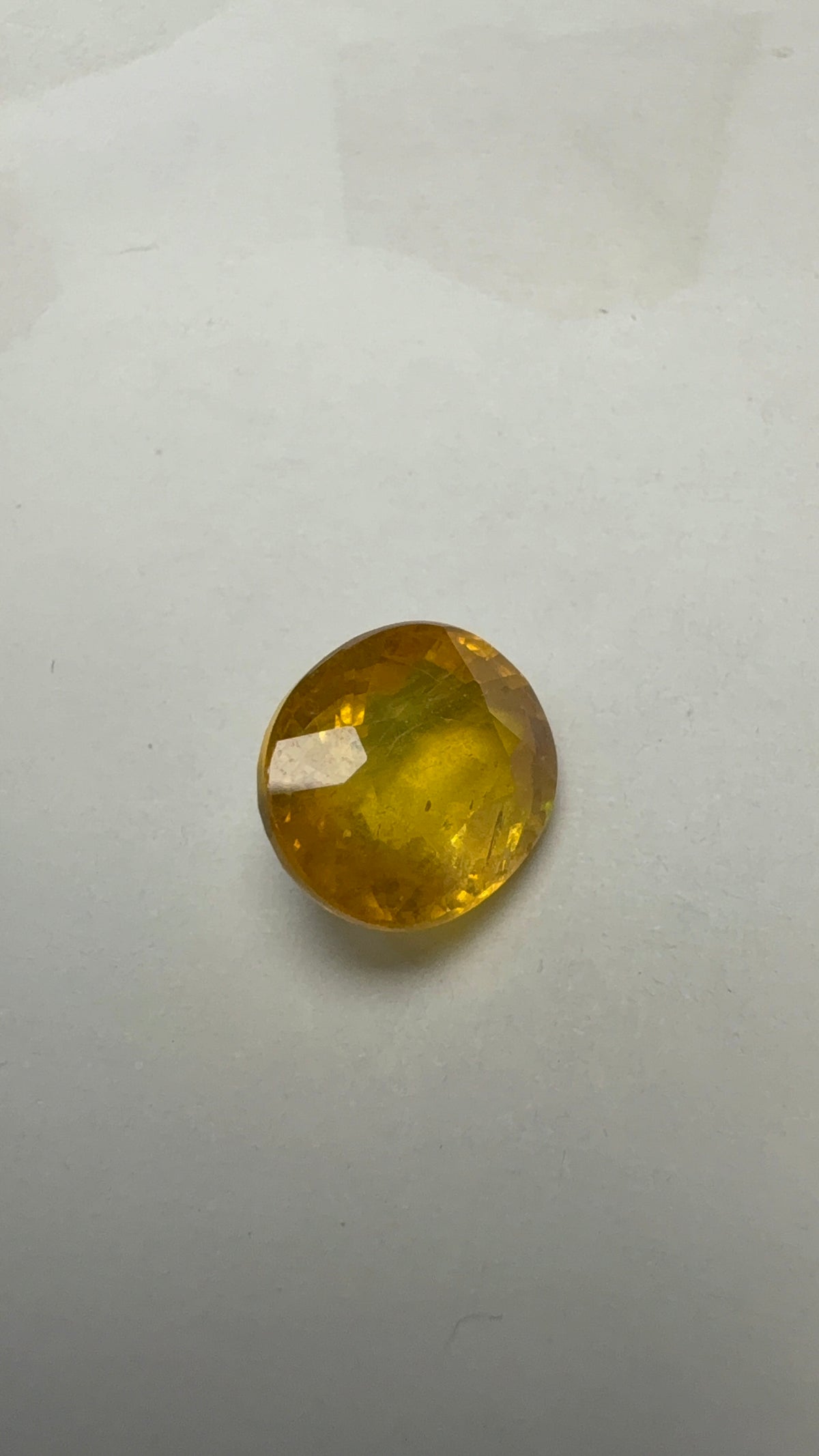 Yellow Sapphire – 5.25 Carat – Thailand — exact stone view 1