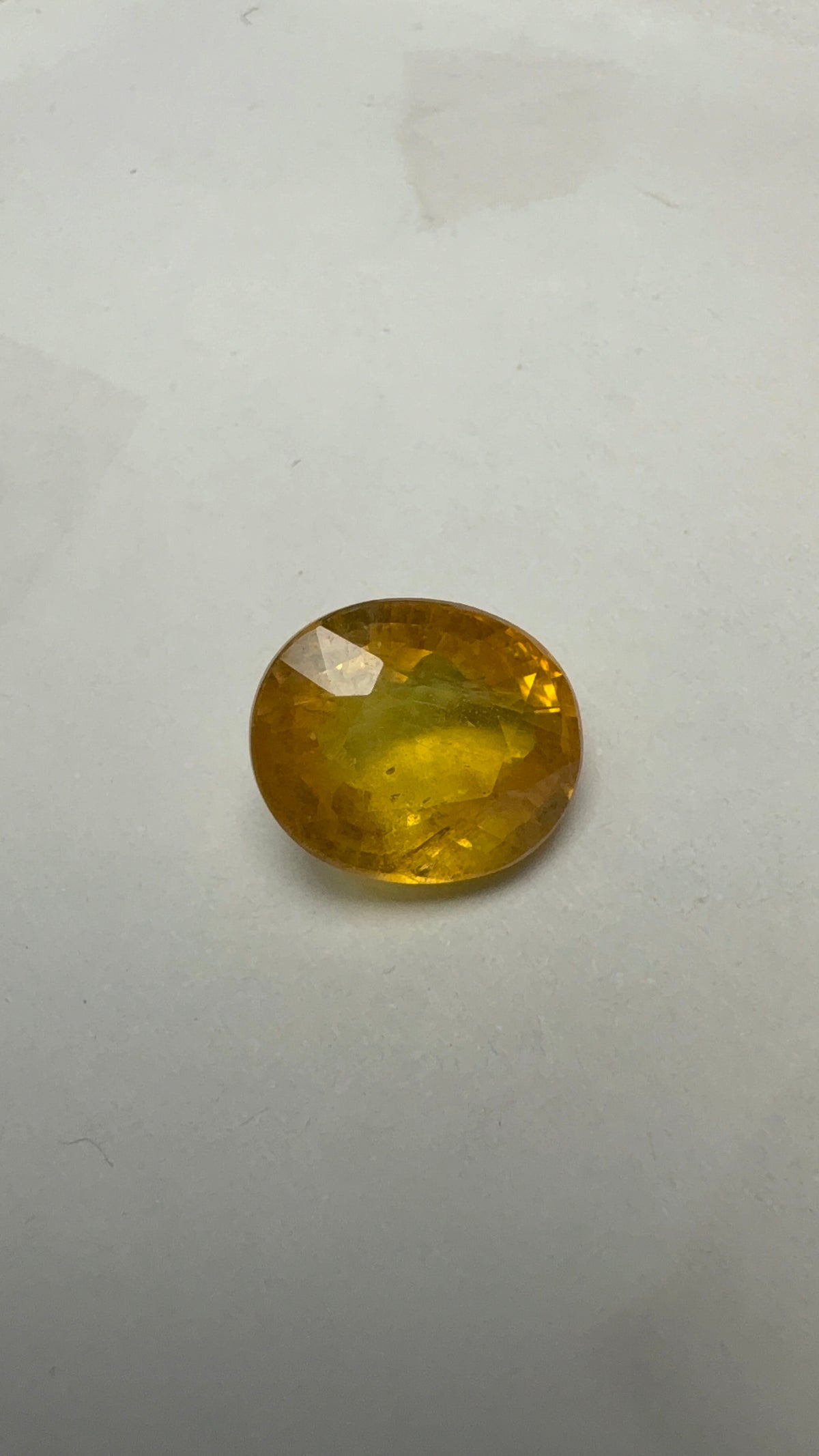 Yellow Sapphire – 5.25 Carat – Thailand — exact stone view 2