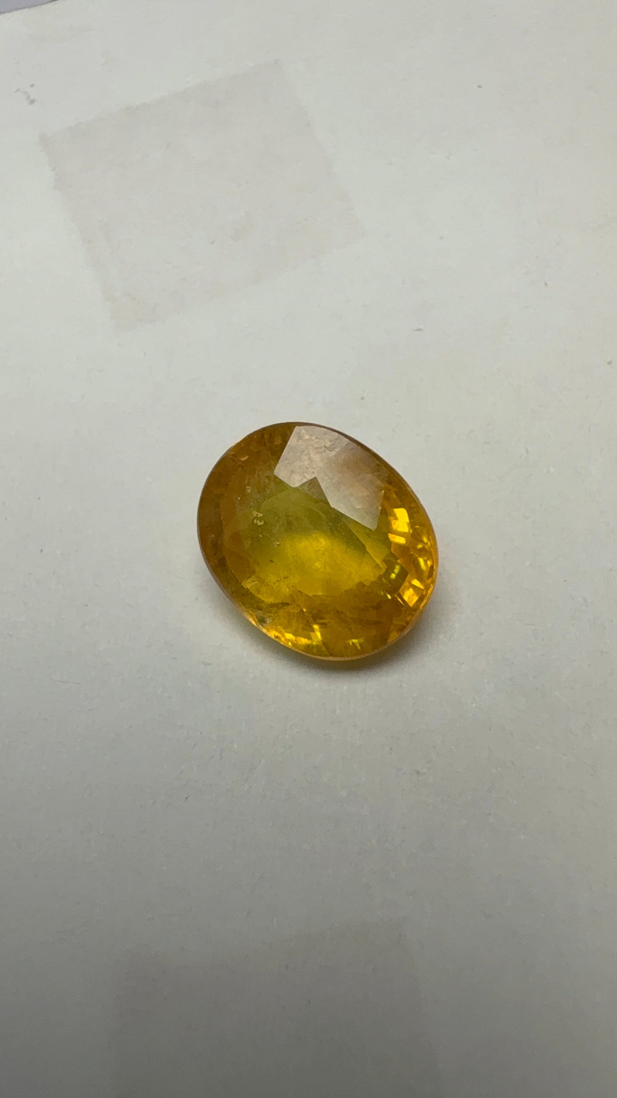 Yellow Sapphire – 5.25 Carat – Thailand — exact stone view 3