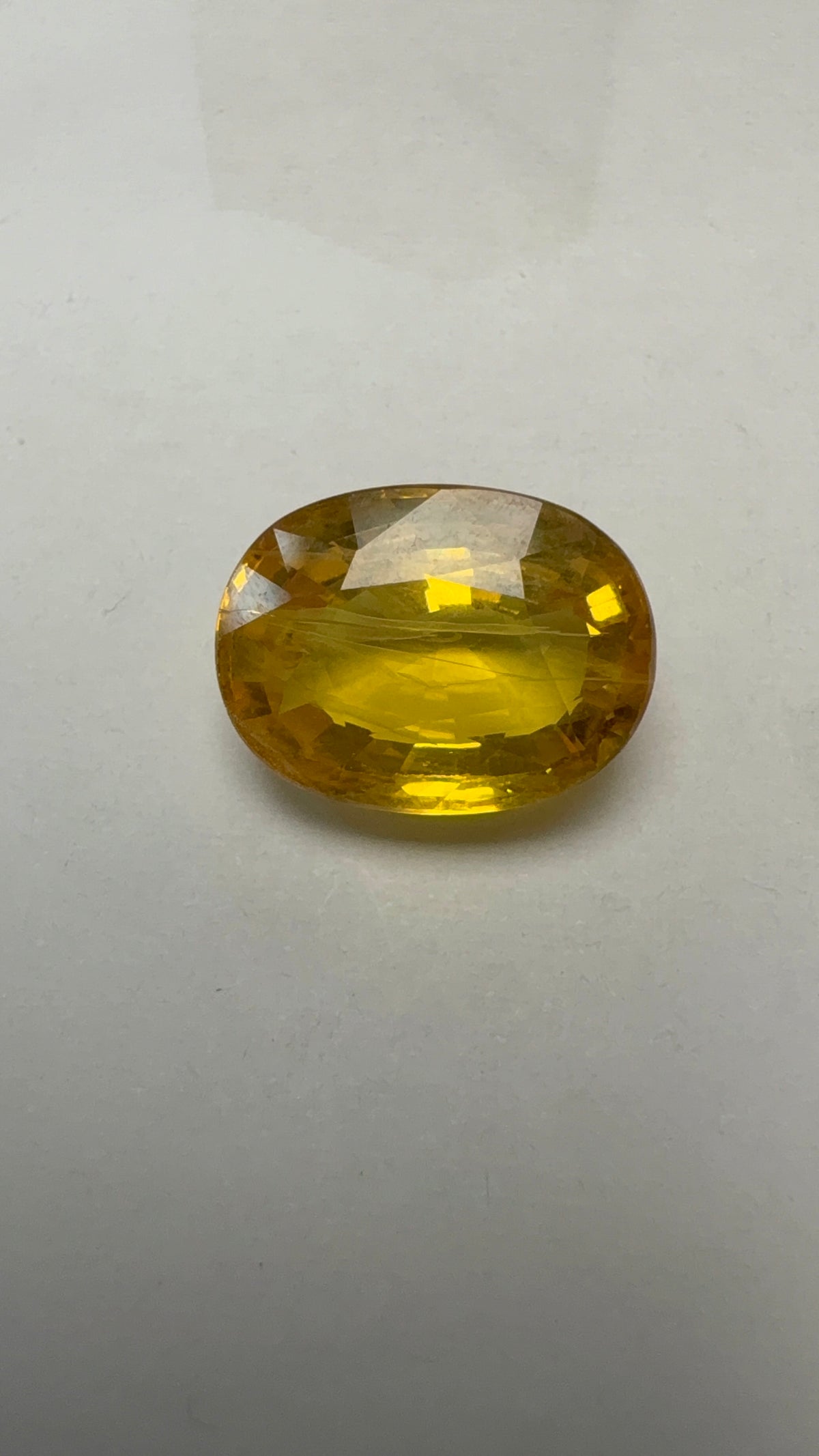 Yellow Sapphire – 7.51 Carat – Thailand — exact stone view 2