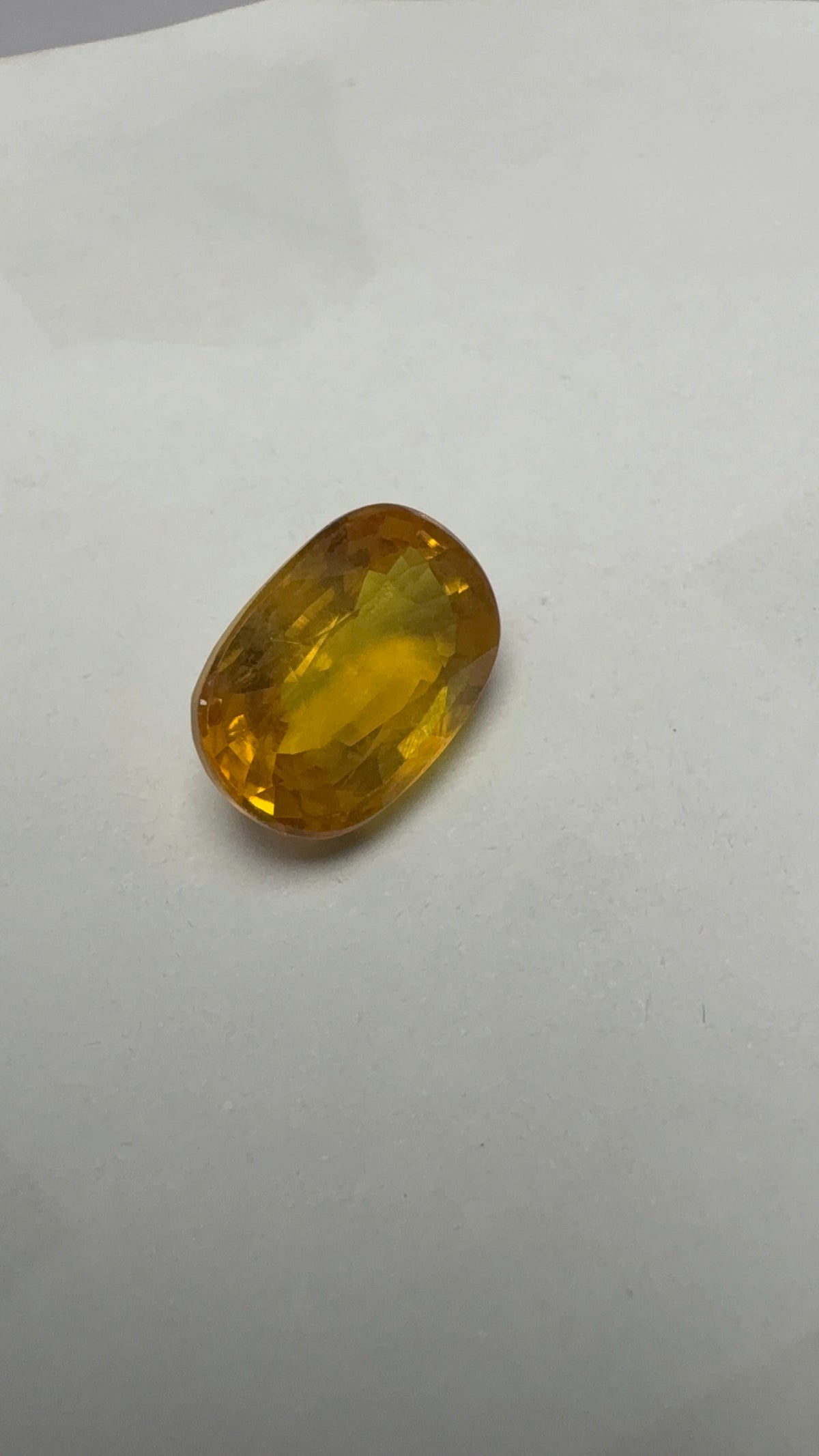 Yellow Sapphire – 6.12 Carat – Thailand — exact stone view 3