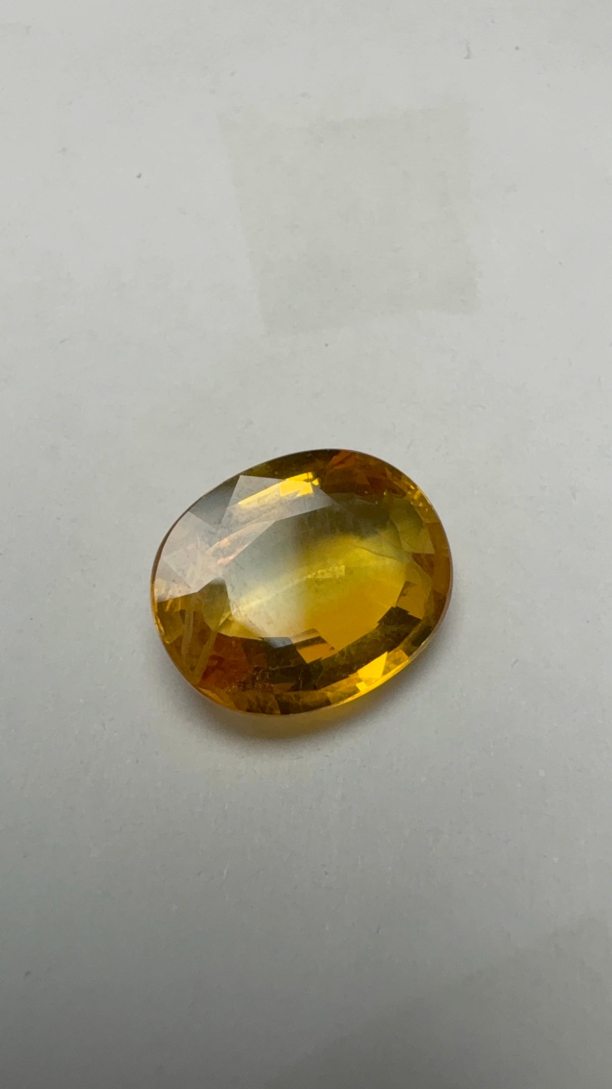 Yellow Sapphire – 6.70 Carat – Thailand — exact stone view 2
