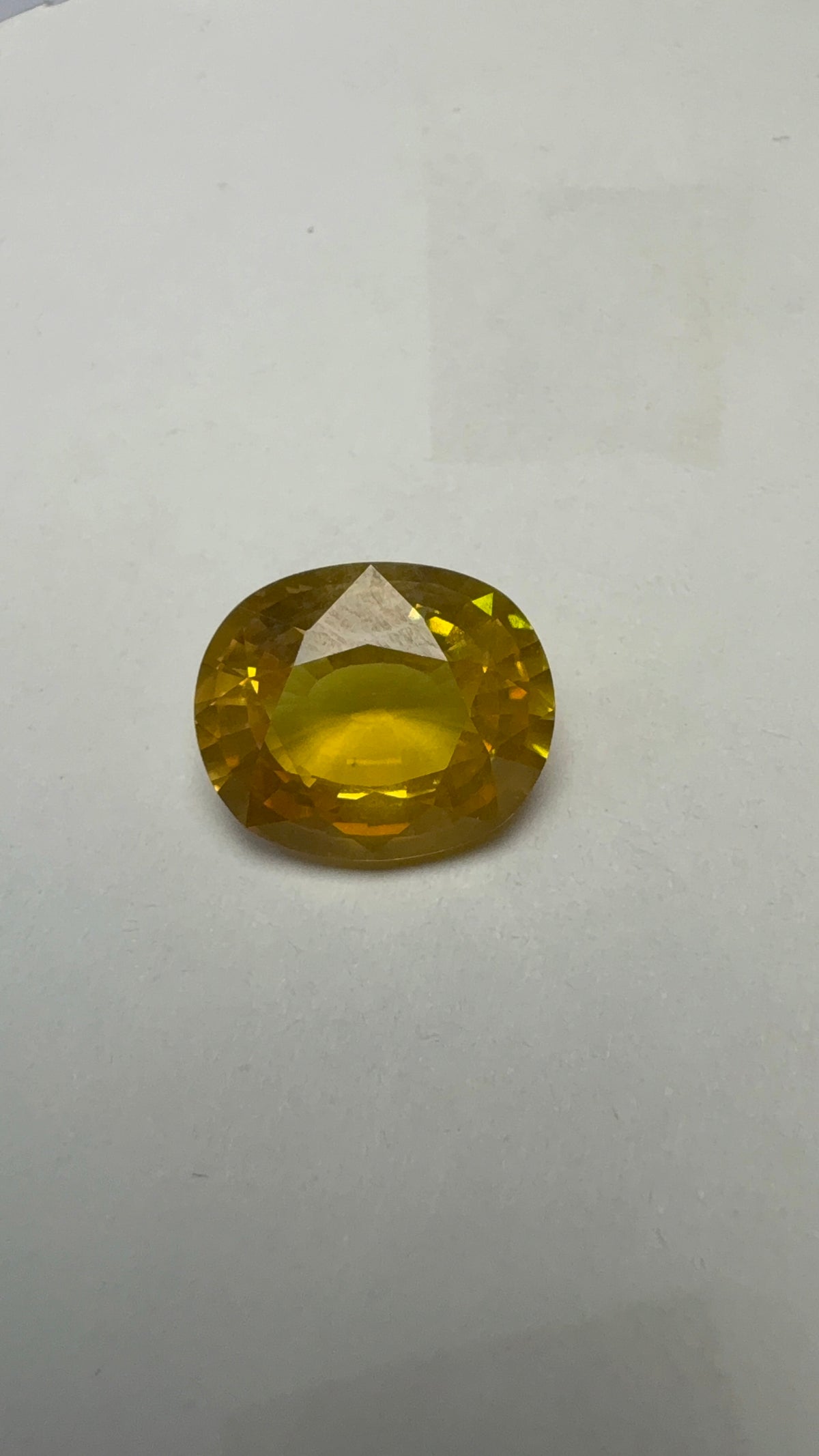 Yellow Sapphire – 5.75 Carat – Thailand — exact stone view 2