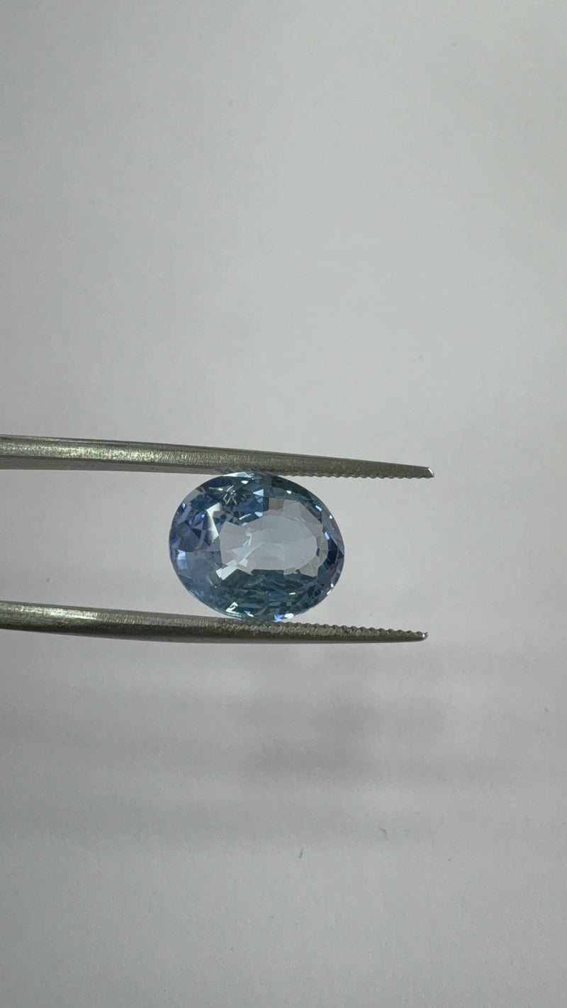 Blue Sapphire – 5.91 Carat – Sri Lanka