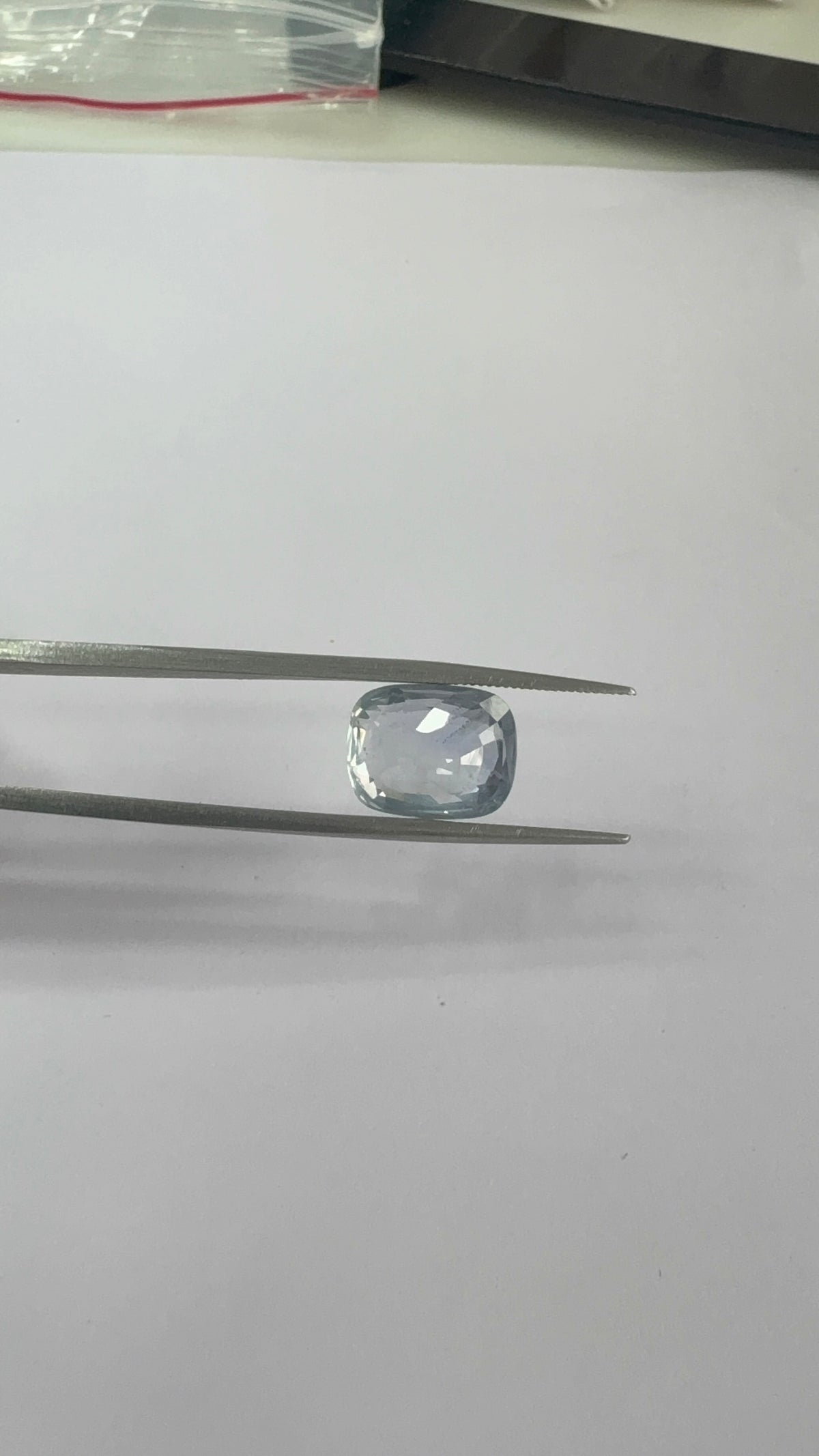 Blue Sapphire 8.57 carat BSR-17 face-up view