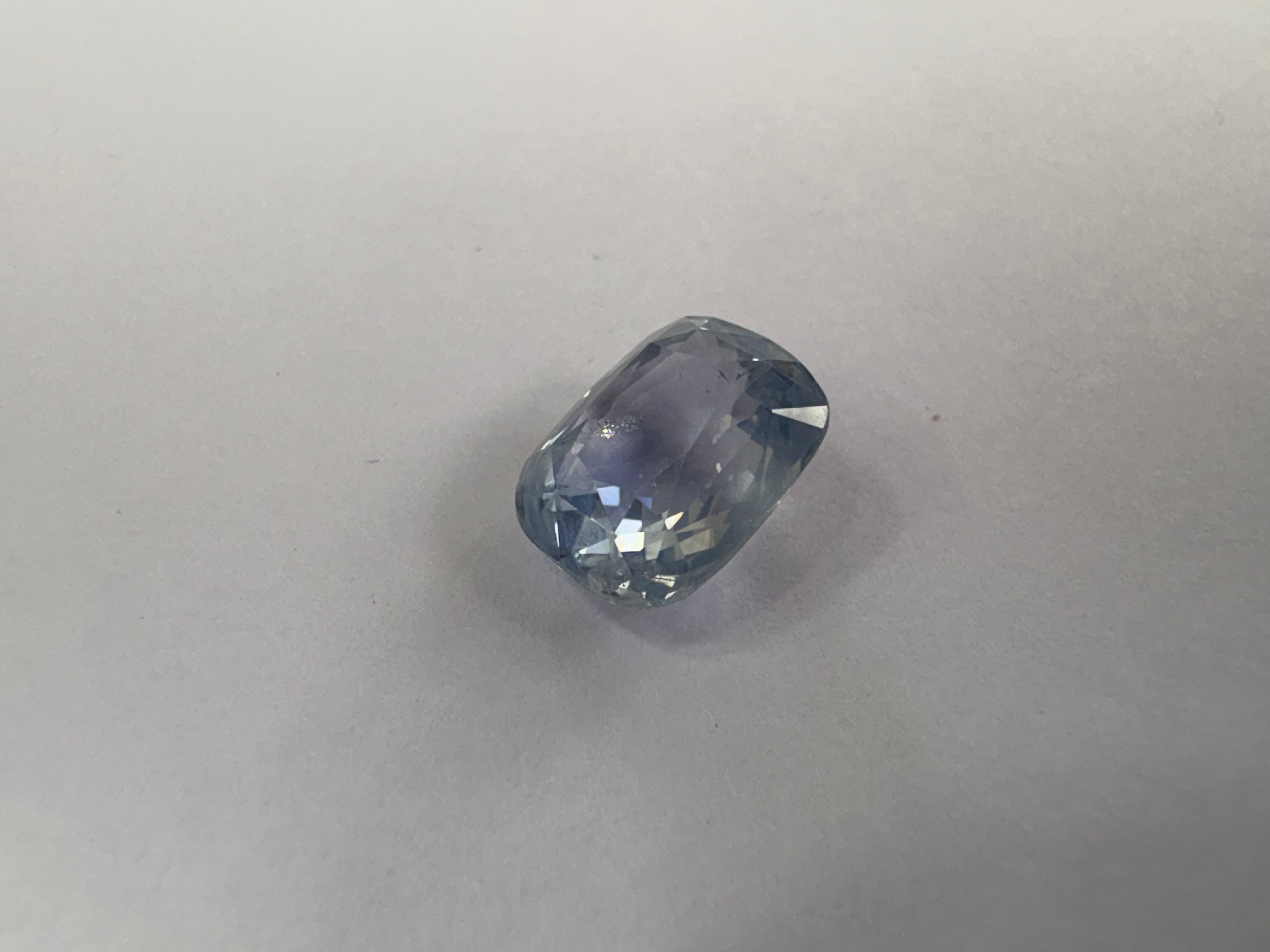 Blue Sapphire 8.57 carat BSR-17 close view
