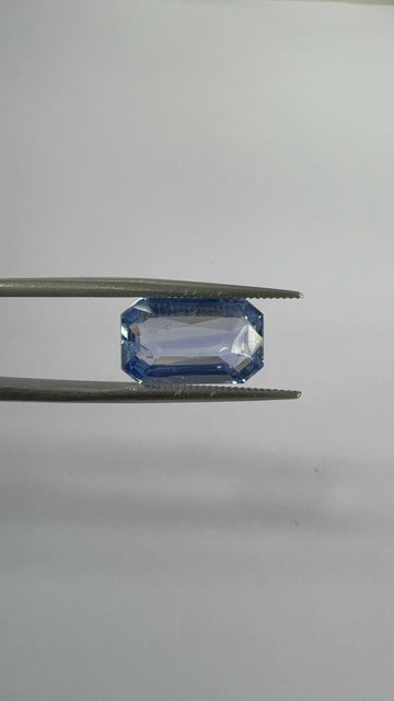 Blue Sapphire 6.09 carat BSR-31 front view