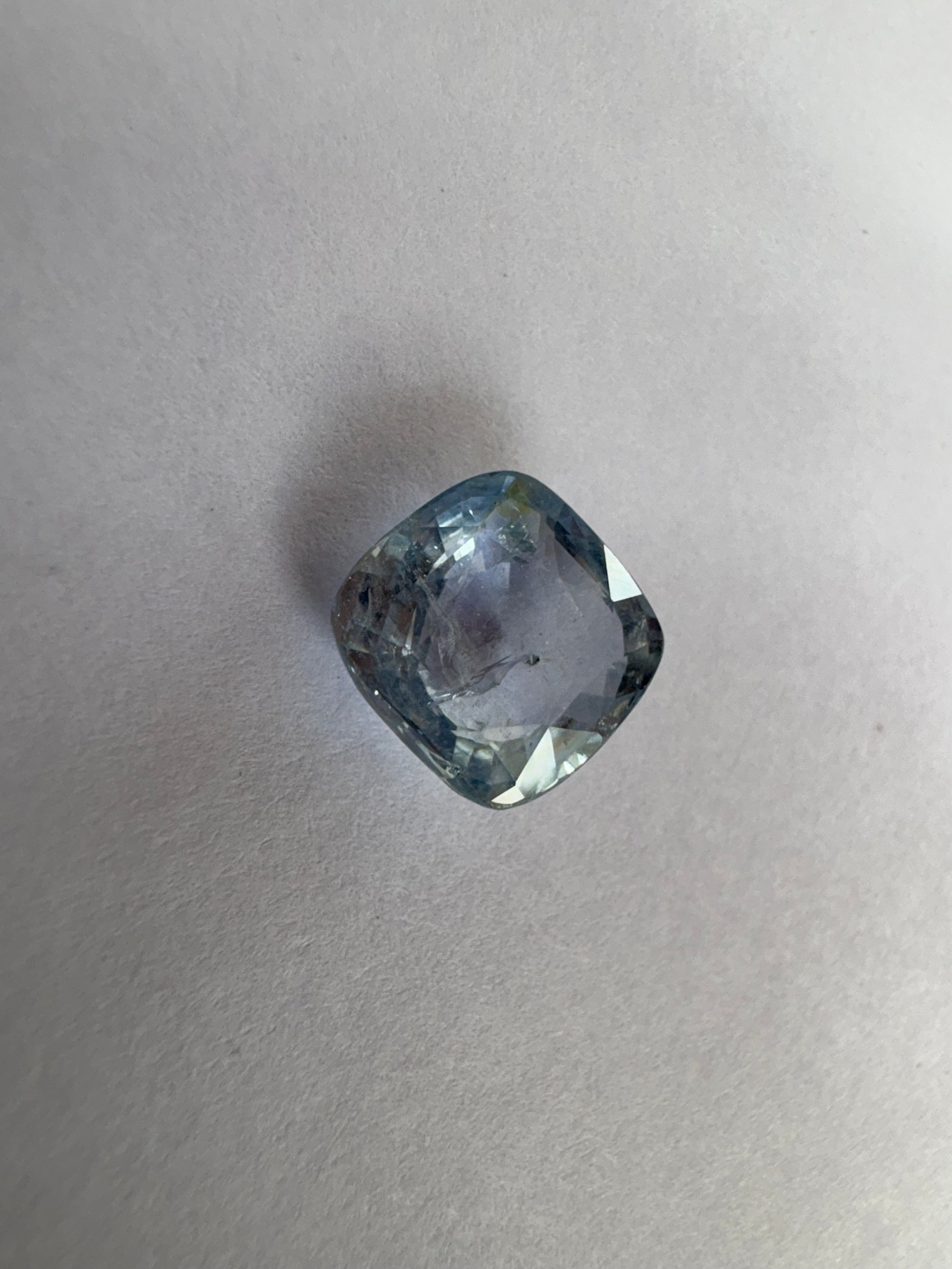 Blue Sapphire 6.60 carat BSR-52 close view