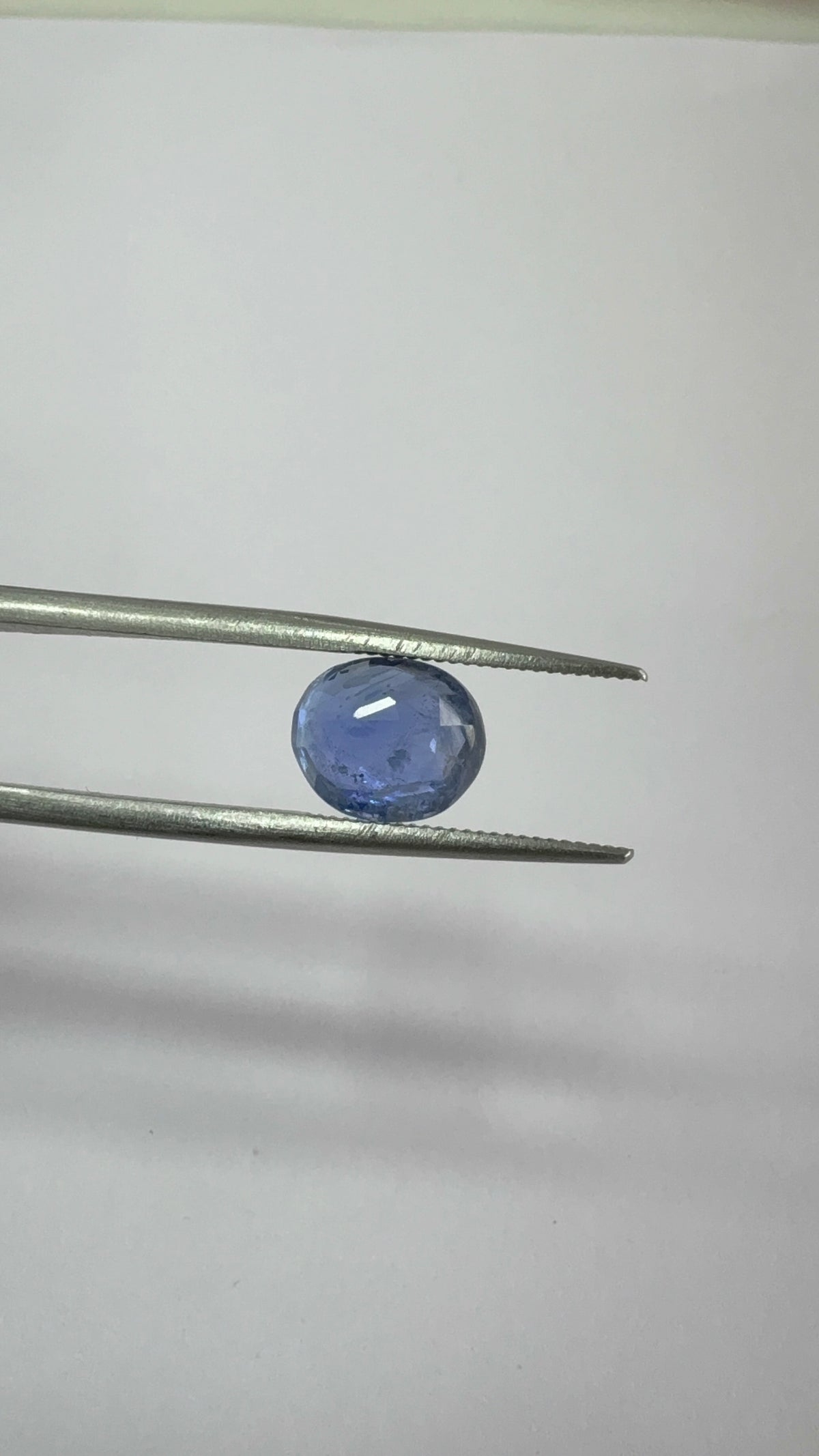Blue Sapphire 3.14 carat BSR-54 face-up view