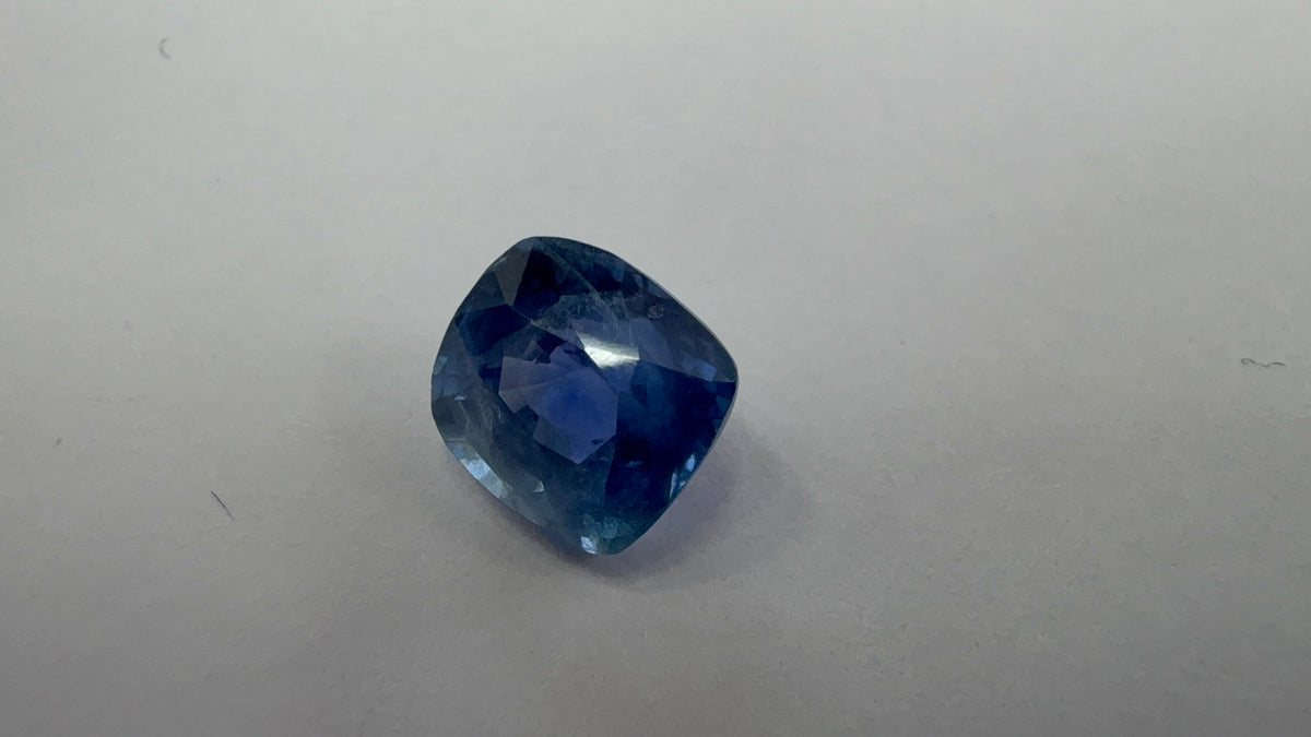 Blue Sapphire 3.02 carat BSR-59 alternate face-up view