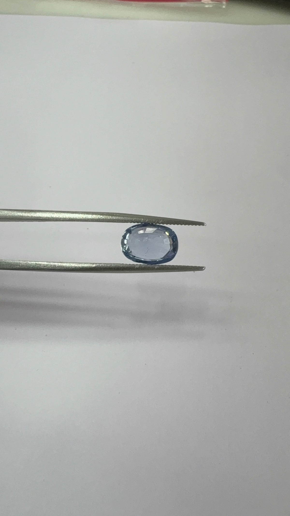 Blue Sapphire 3.05 carat BSR-61 face-up view