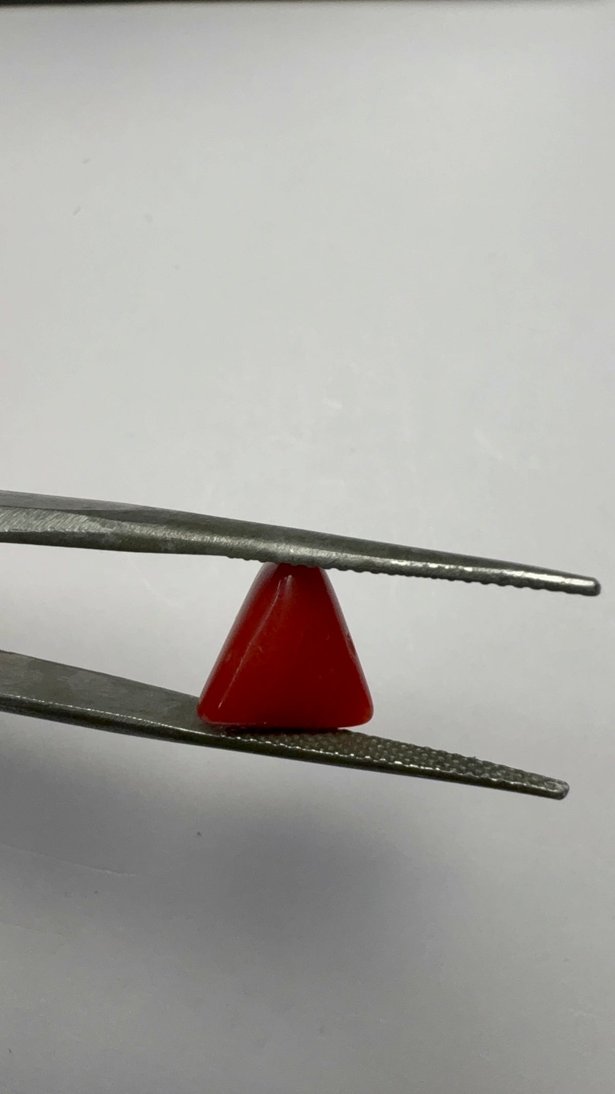 Red Coral 3.10 carat COR-140 angled view
