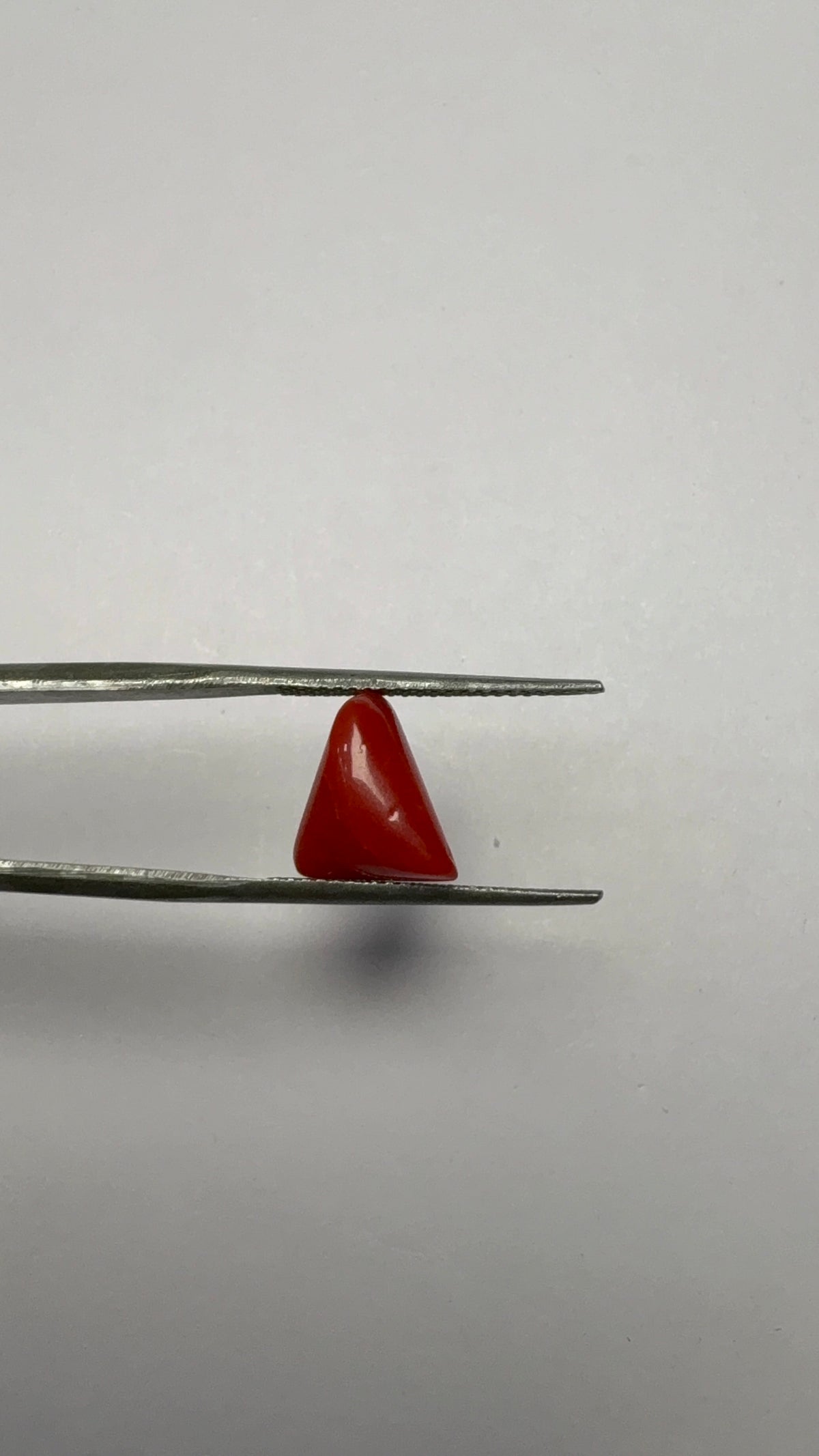 Red Coral 3.02 carat COR-144 alternate face-up view
