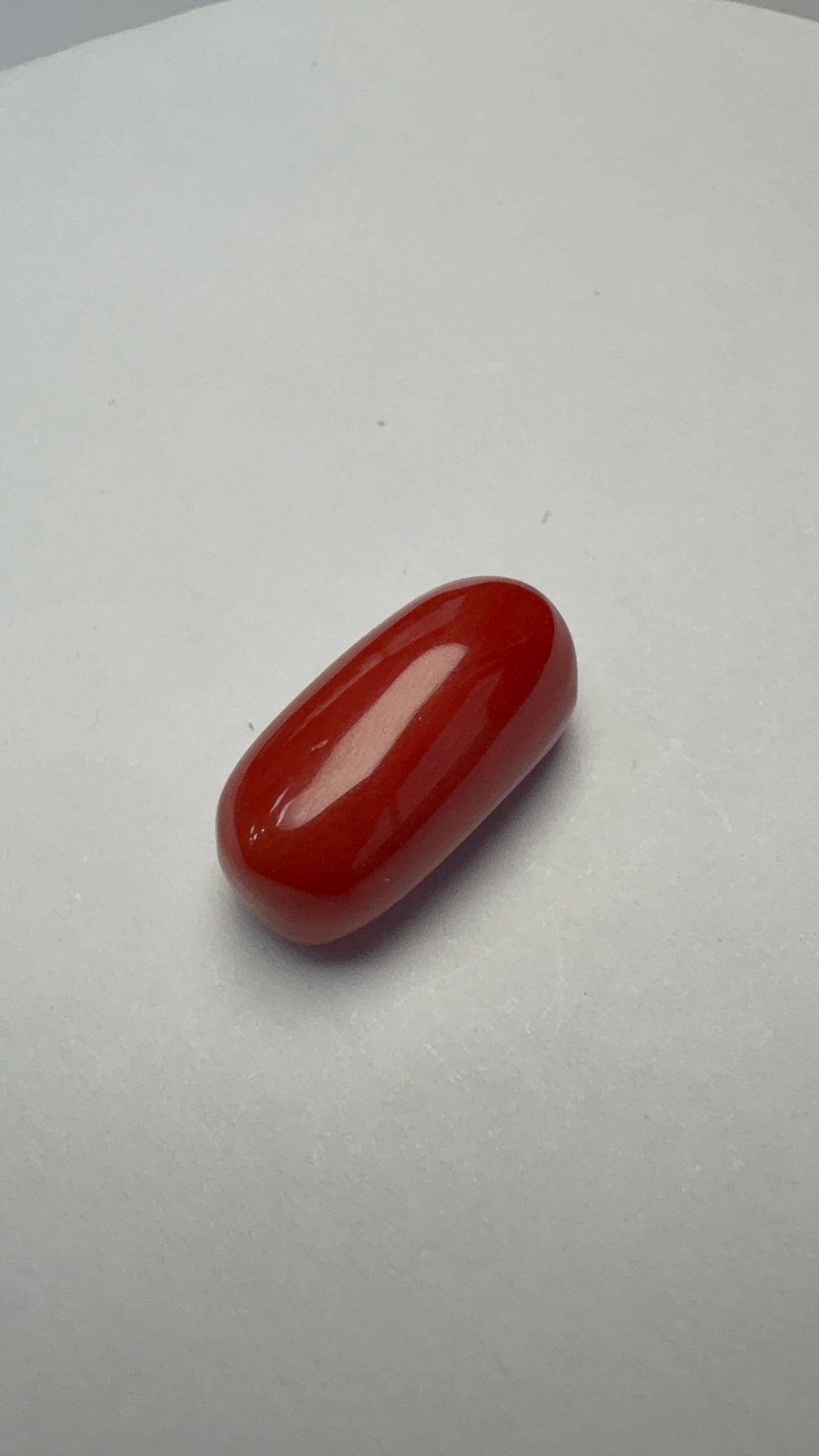 Red Coral 5.95 carat COR-154 front view