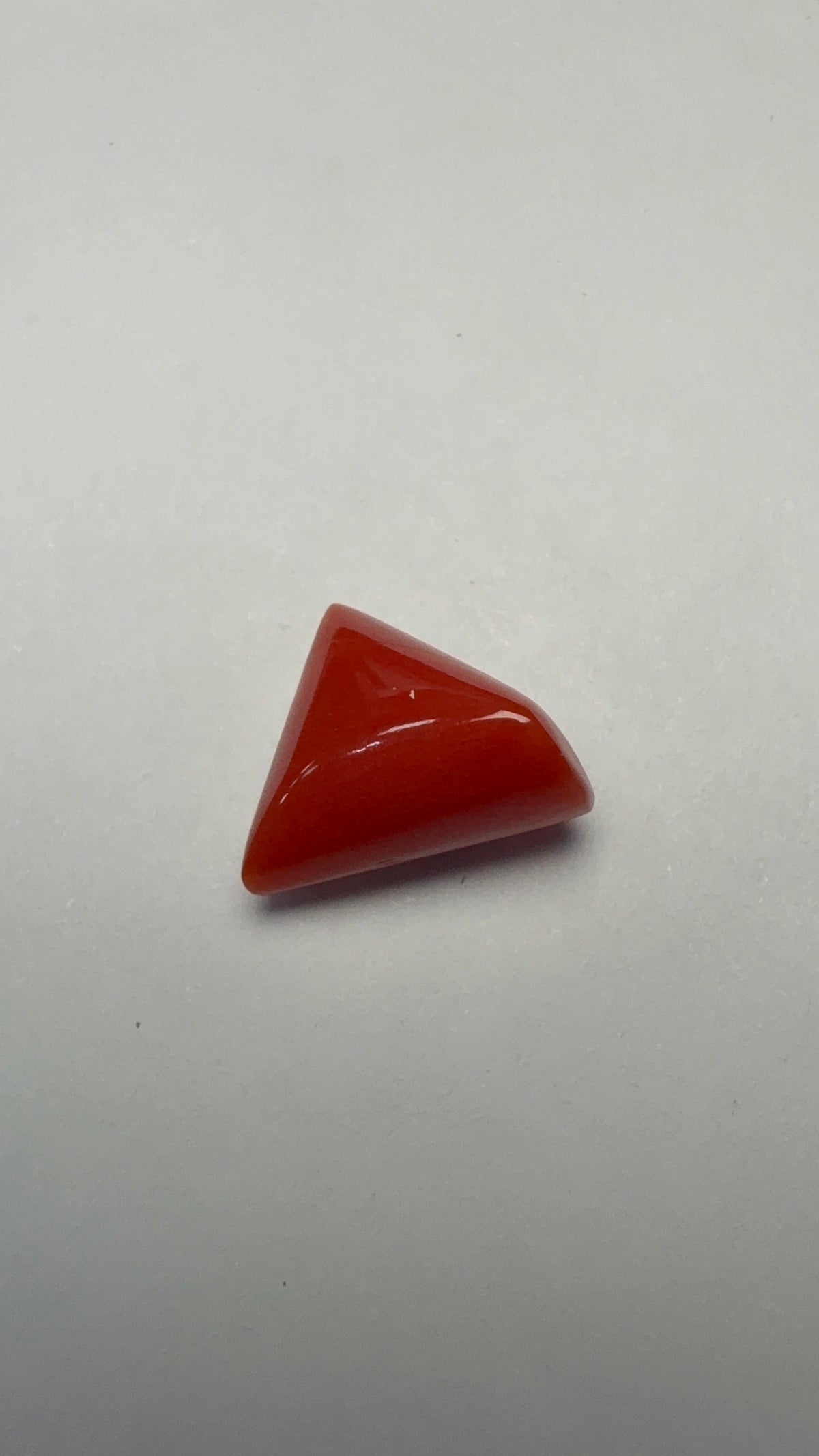Red Coral 6.63 carat COR-160 front view