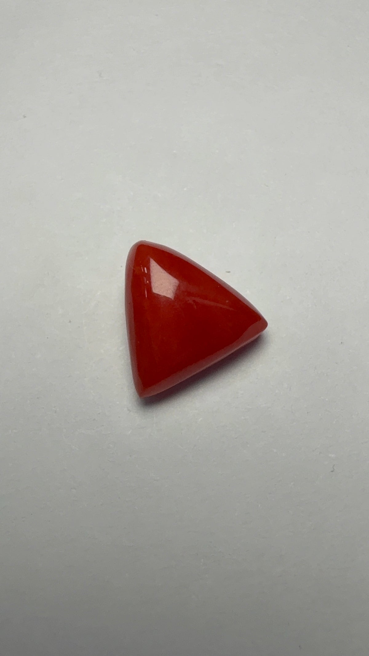 Red Coral 4.35 carat COR-166 alternate face-up view