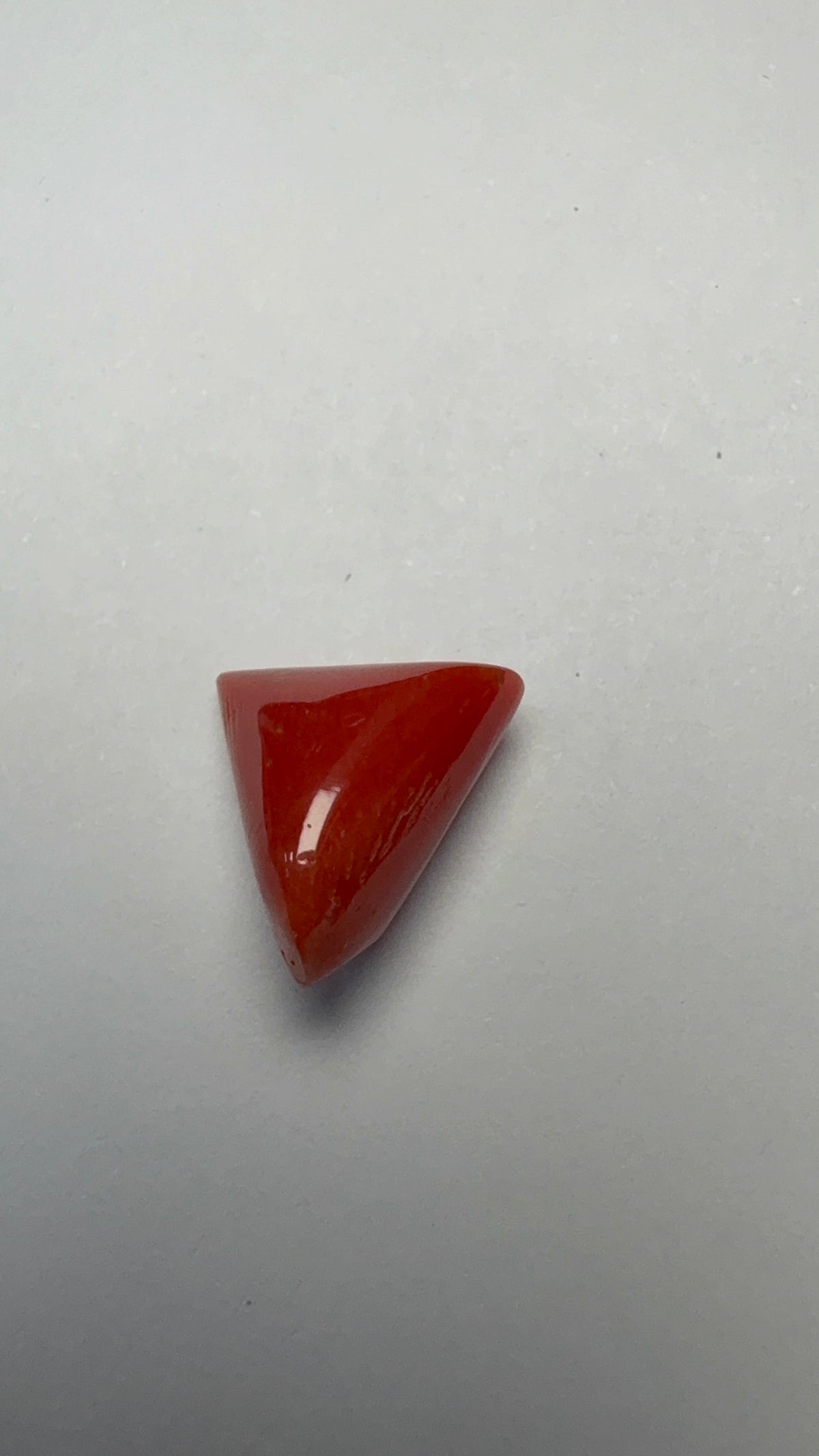 Red Coral 4.71 carat COR-167 alternate face-up view