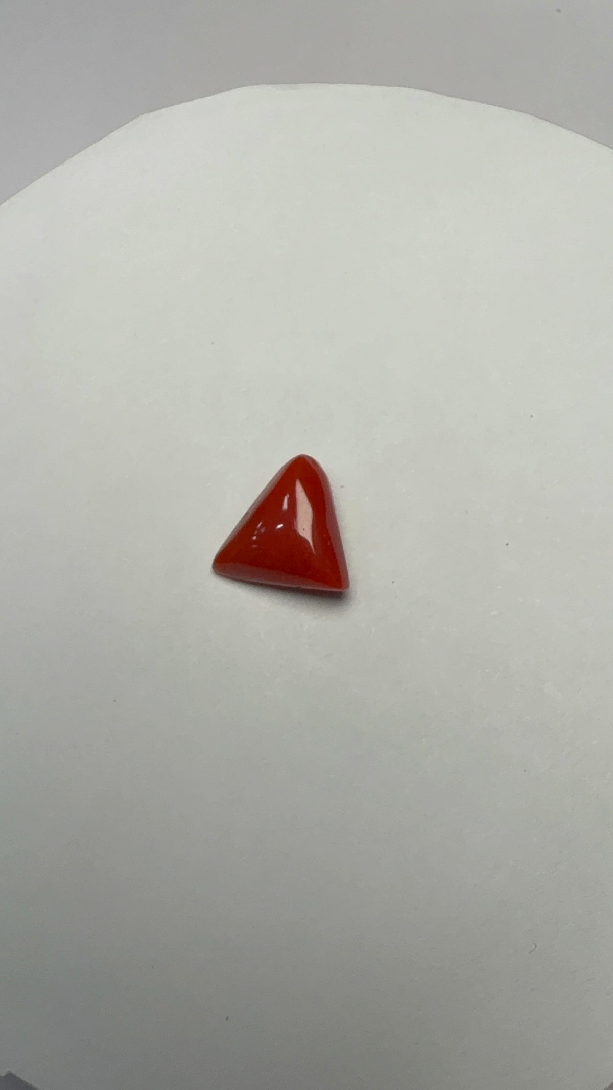 Red Coral 4.29 carat COR-169 front view