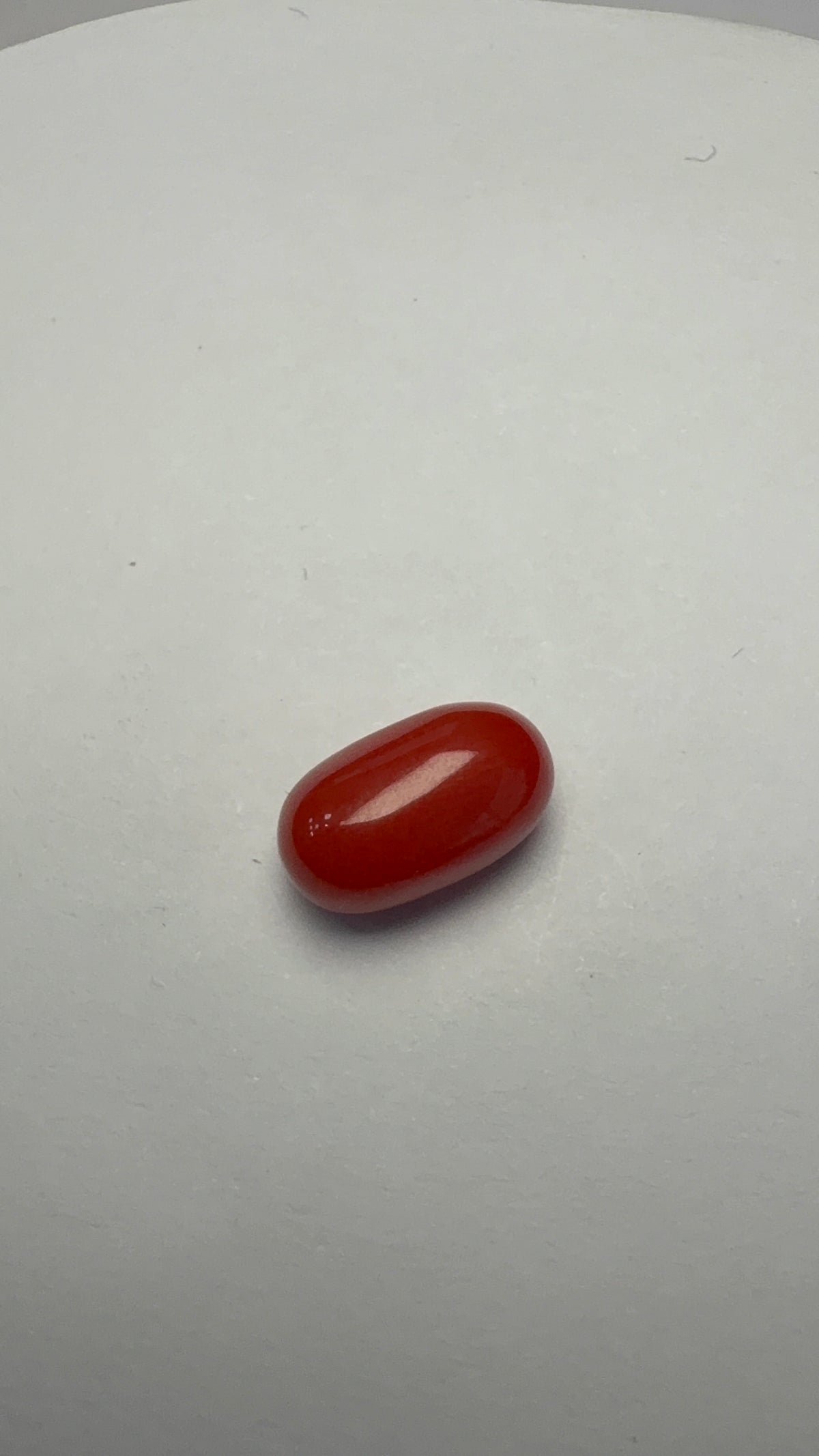 Red Coral 3.77 carat COR-171 front view