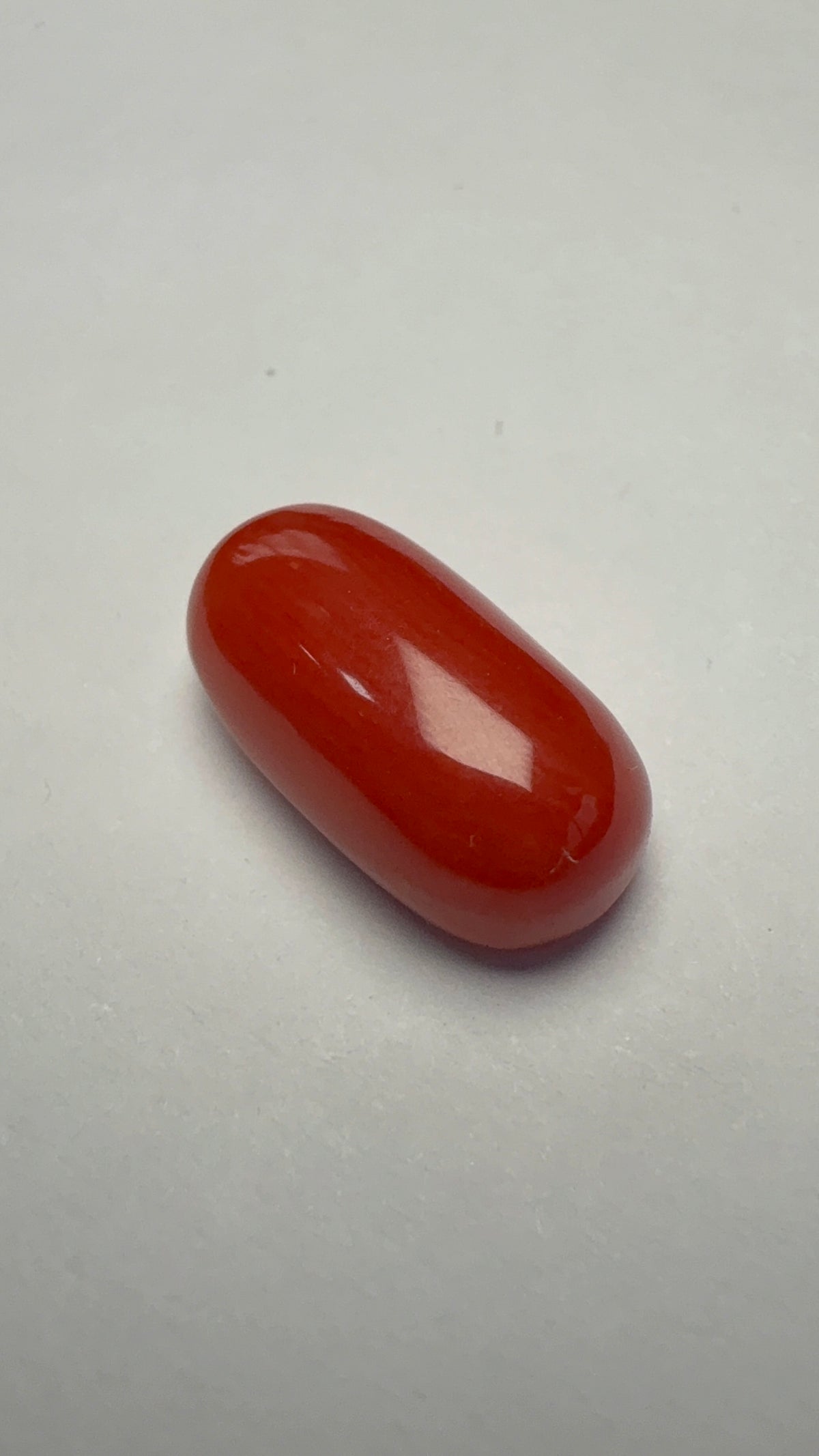Red Coral 6.13 carat COR-180 front view