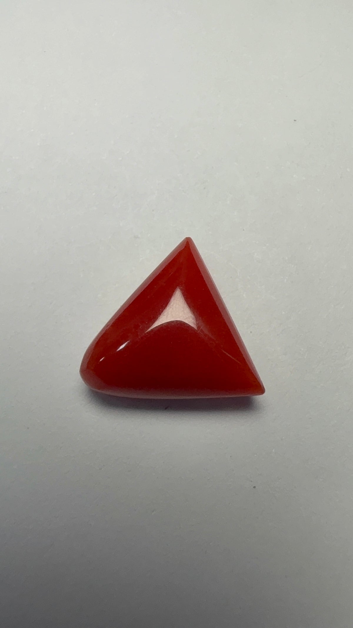Red Coral 5.40 carat COR-189 alternate face-up view