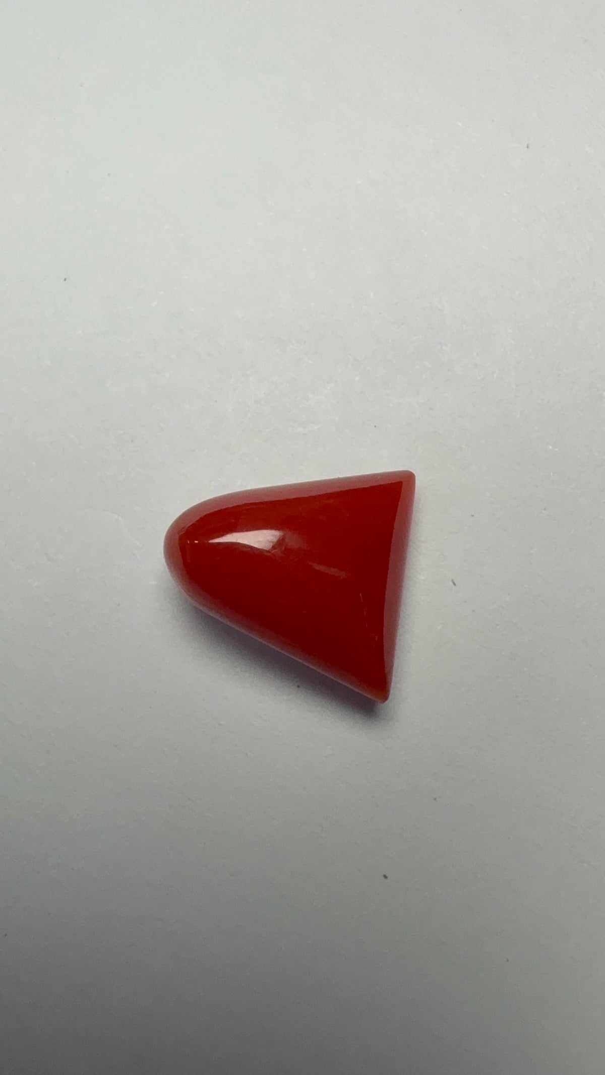Red Coral 5.21 carat COR-192 close view