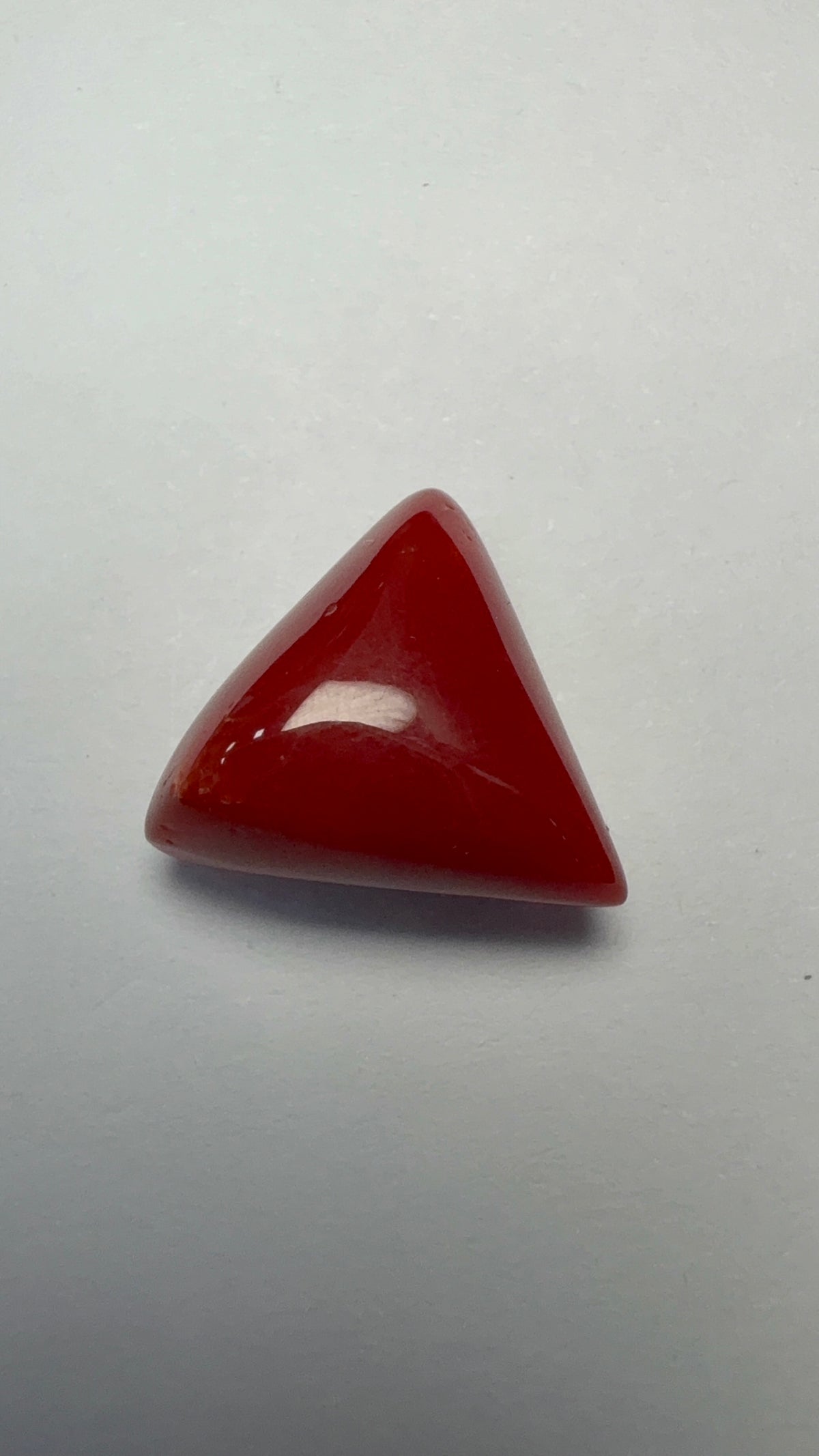 Red Coral 8.36 carat COR-193 alternate face-up view