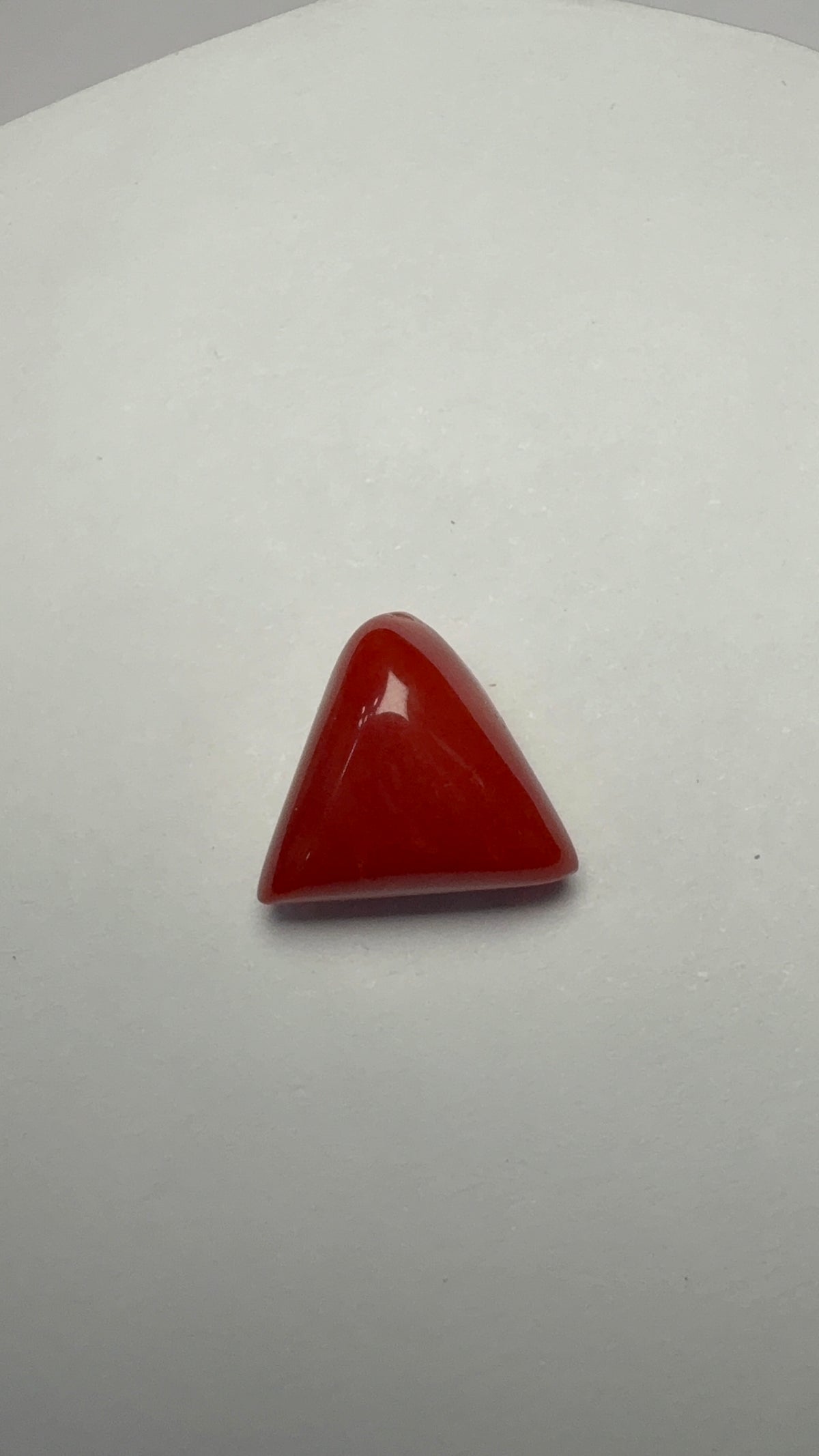 Red Coral 8.10 carat COR-194 front view