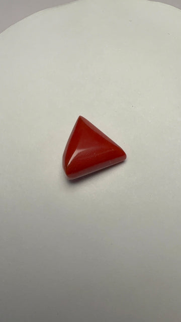 Red Coral 9.17 carat COR-196 front view