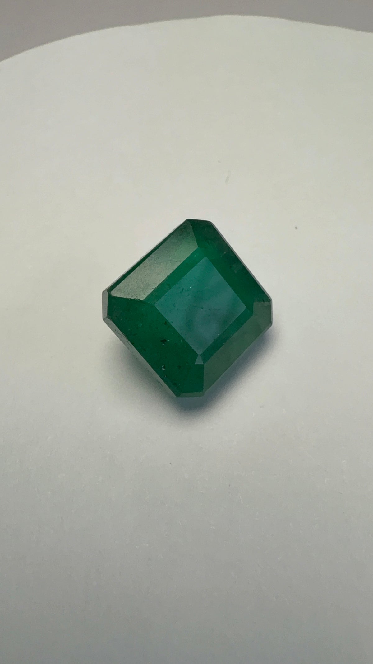 Emerald 8.88 carat EMER-118 front view