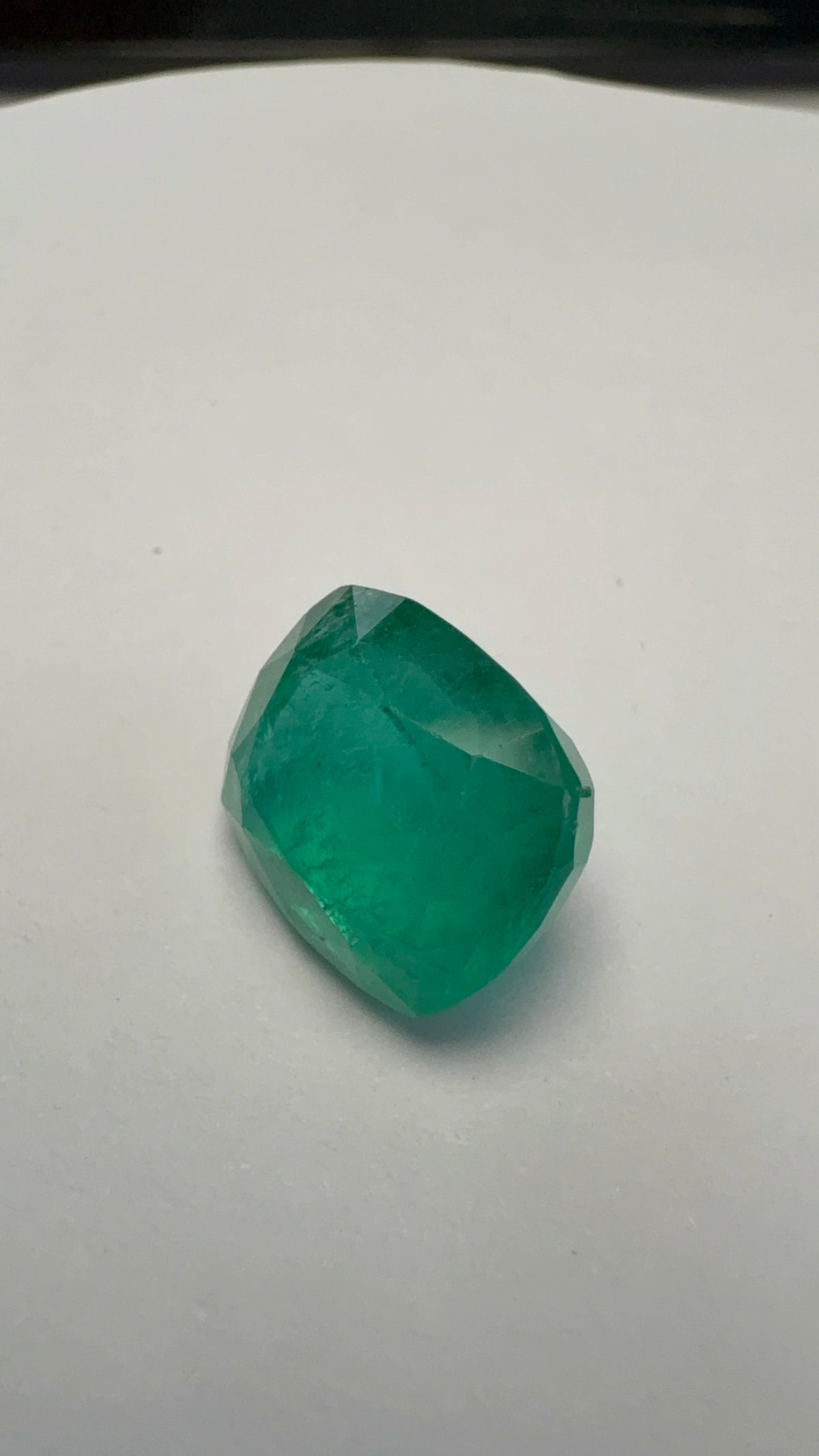 Emerald 6.47 carat EMER-12 front view
