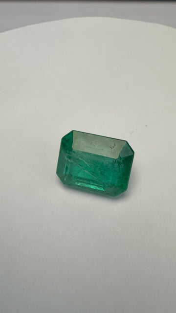 Emerald 8.38 carat EMER-123 front view