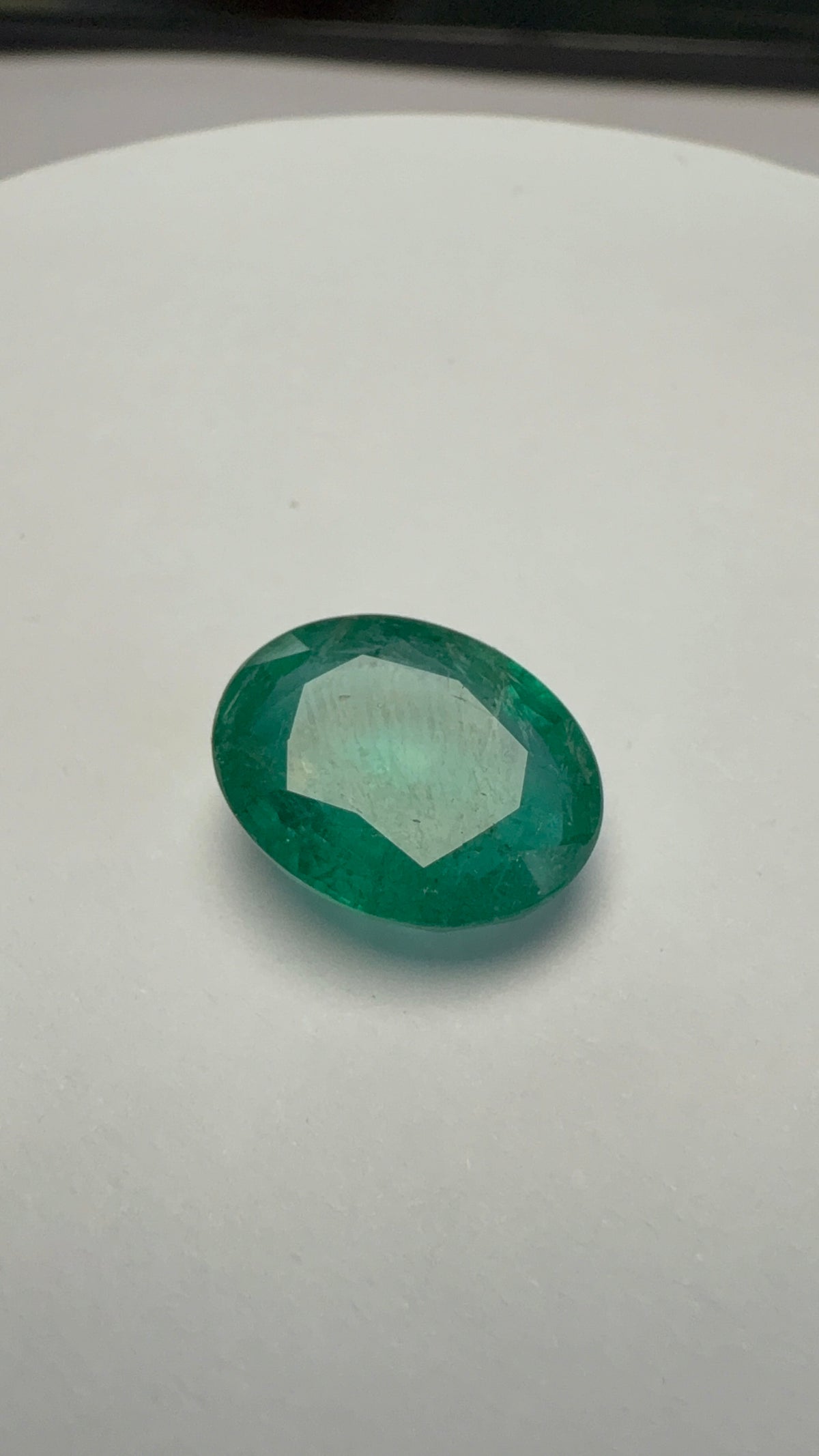 Emerald 5.72 carat EMER-126 front view