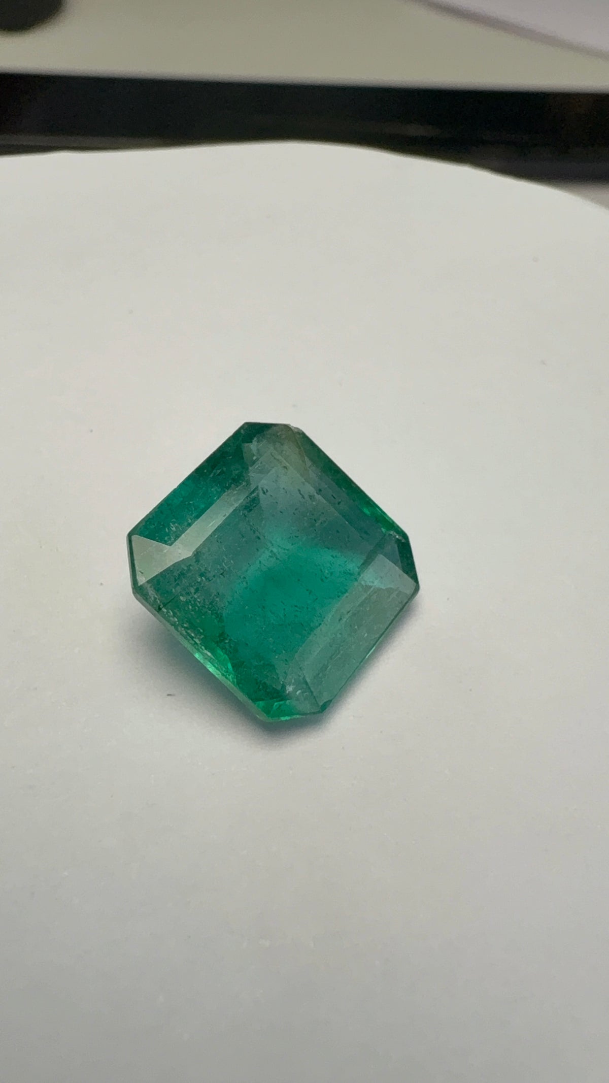 Emerald 6.74 carat EMER-127 front view