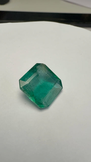 Emerald 6.74 carat EMER-127 front view