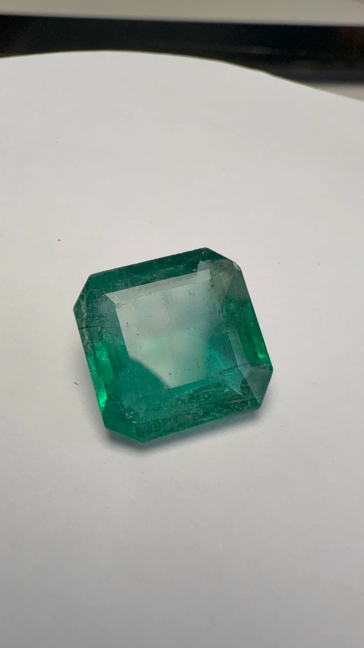 Emerald 6.74 carat EMER-127 close view