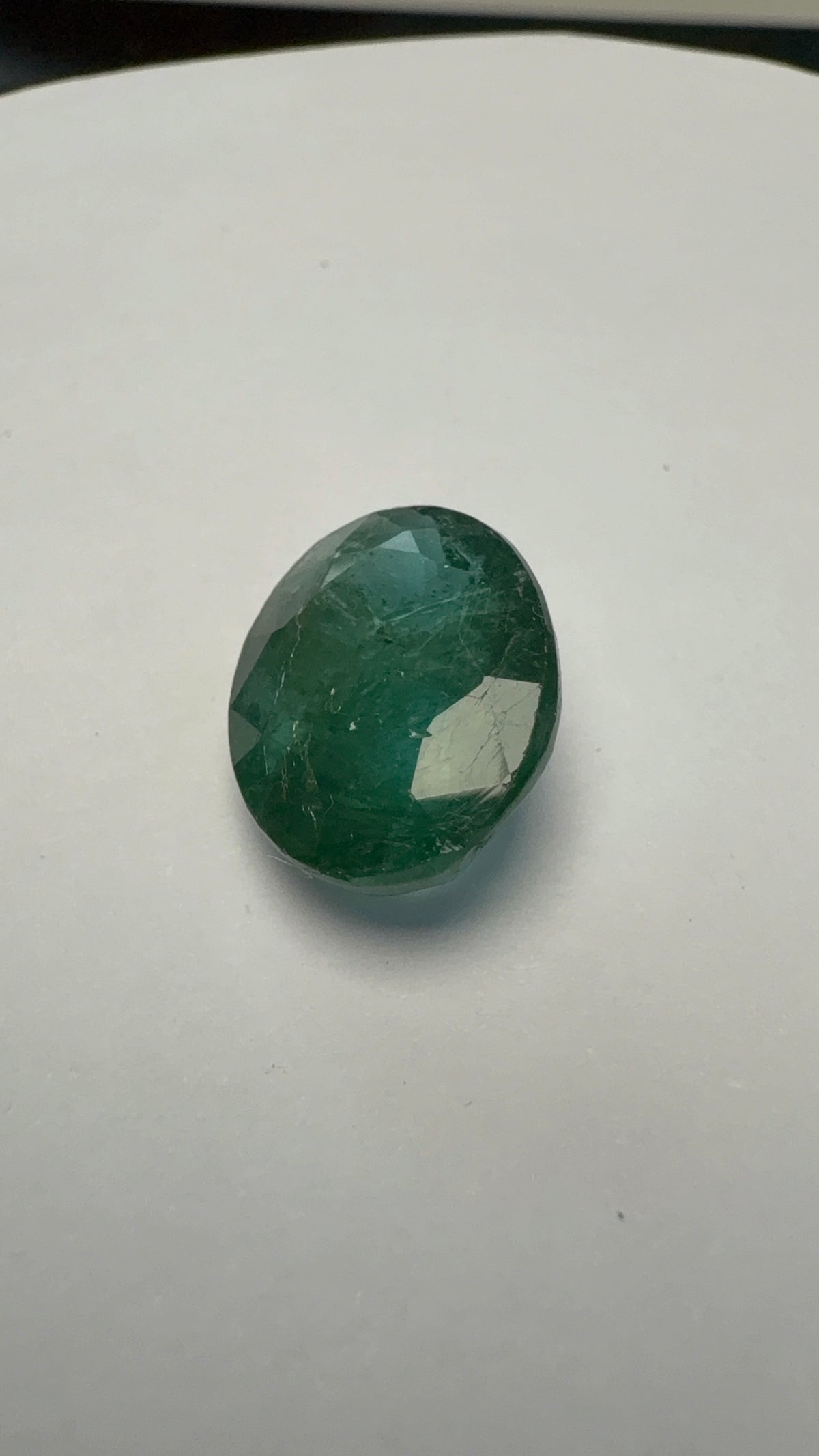 Emerald 5.66 carat EMER-13 front view