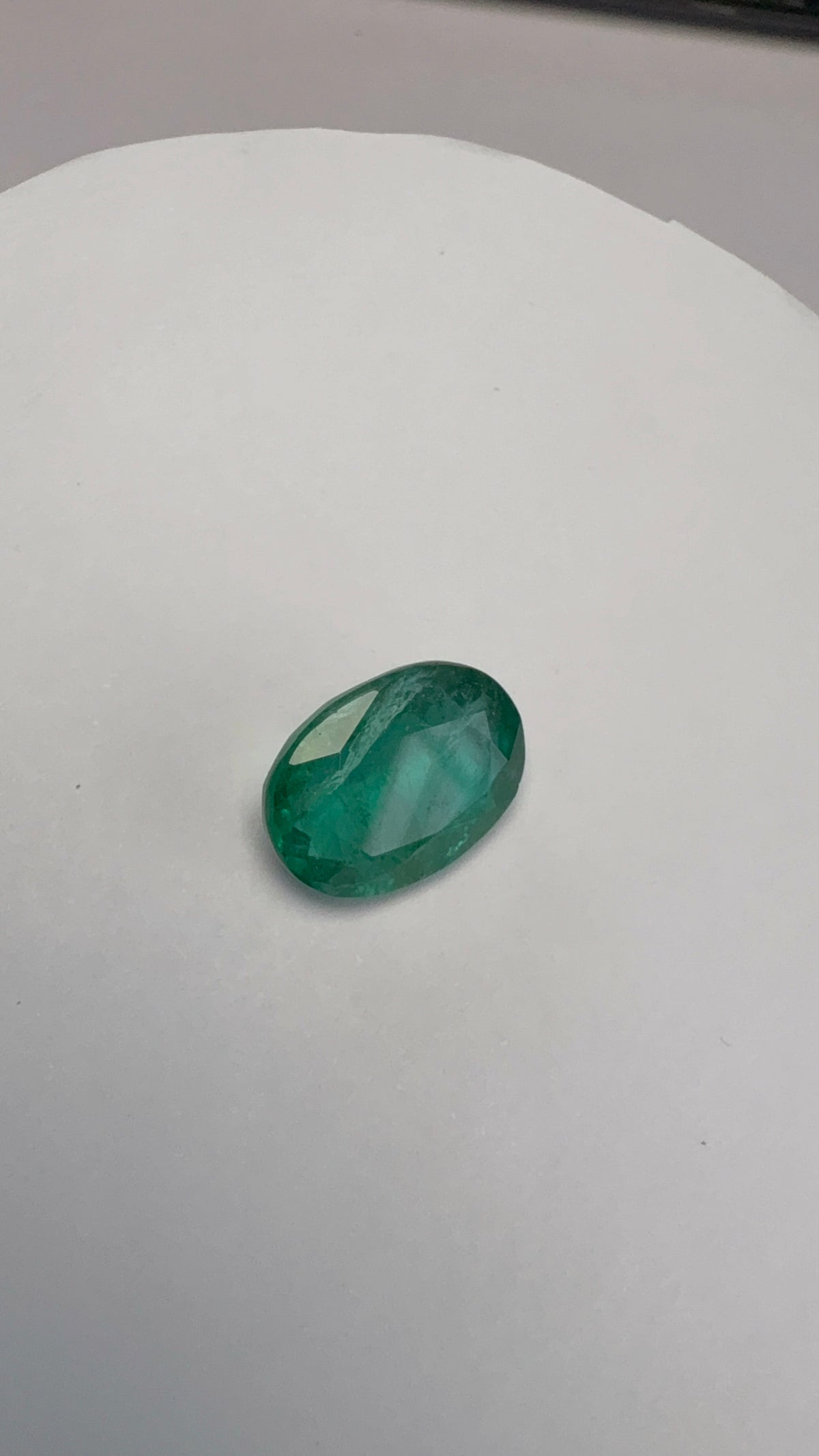 Emerald 7.17 carat EMER-133 front view