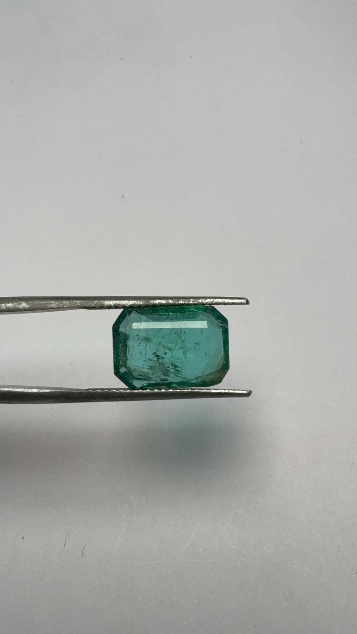 Emerald 4.85 carat EMER-139 angled view