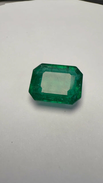 Emerald 5.93 carat EMER-173 front view