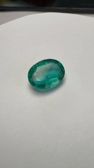 Emerald 5.24 carat EMER-174 front view