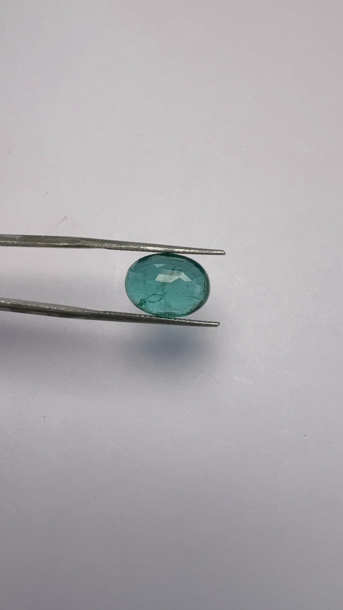 Emerald 5.24 carat EMER-174 reverse view