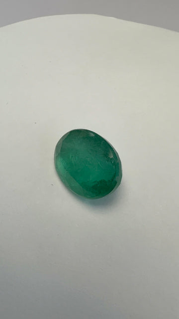 Emerald 9.90 carat EMER-18 front view