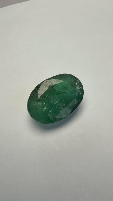 Emerald 5.30 carat EMER-189 front view