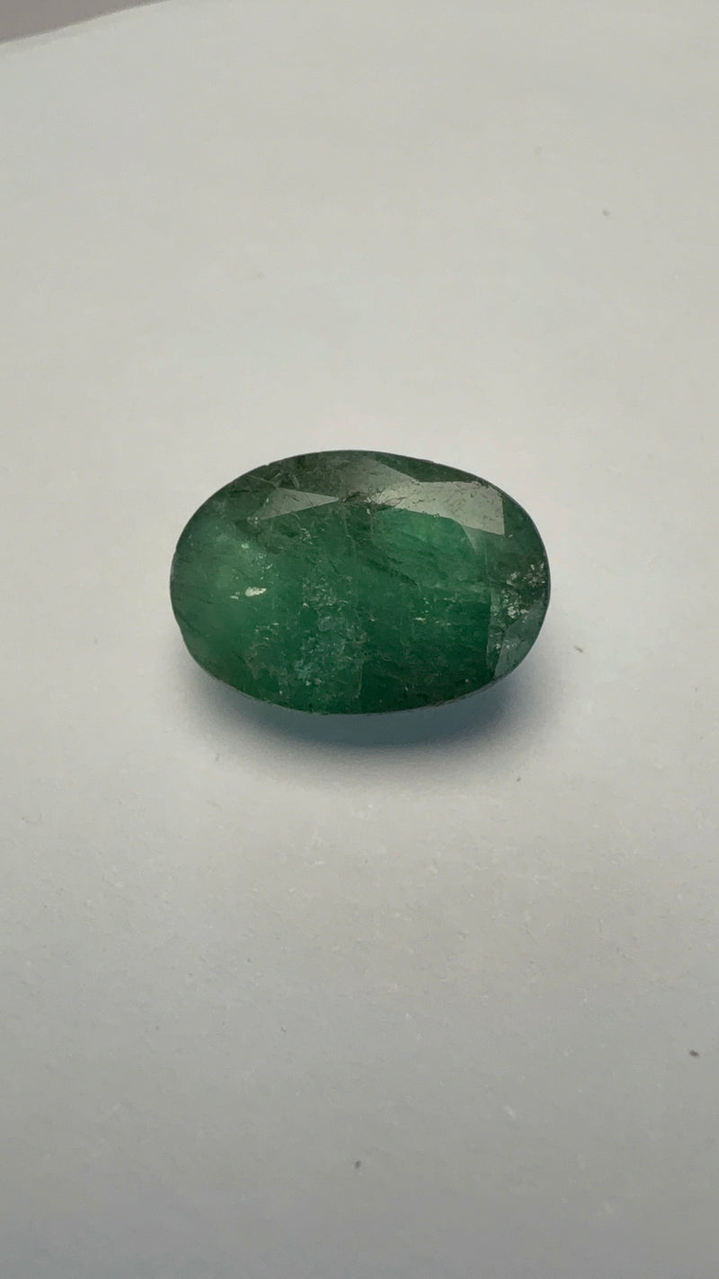 Emerald – 5.30 Carat – Zambia – Oval