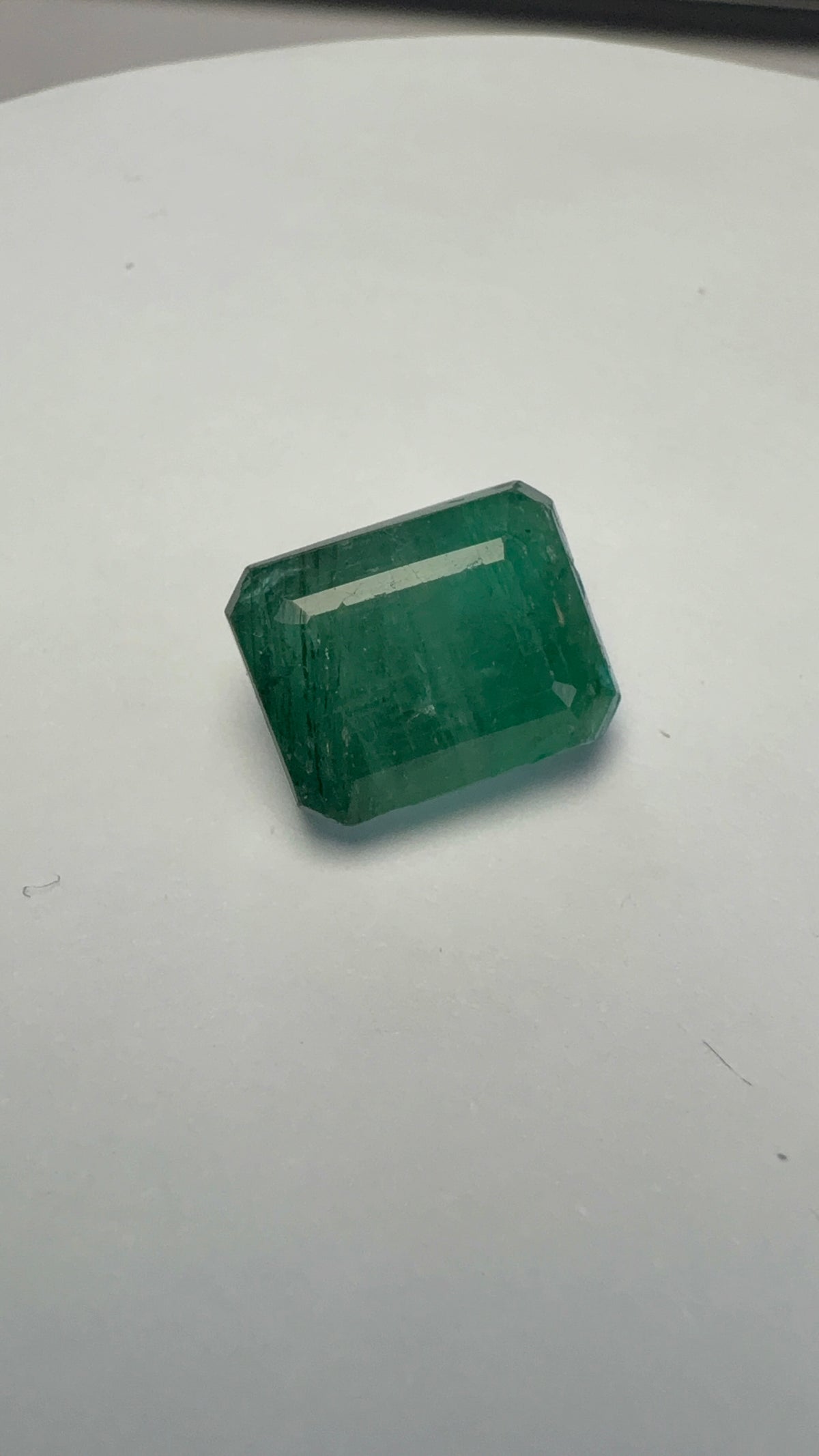 Emerald 5.71 carat EMER-190 front view