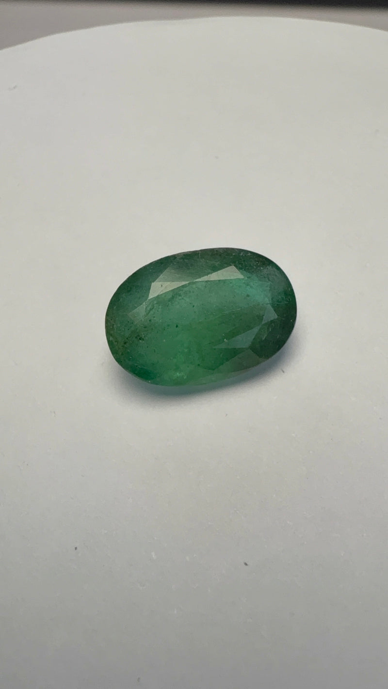 Emerald – 5.27 Carat – Zambia – Oval